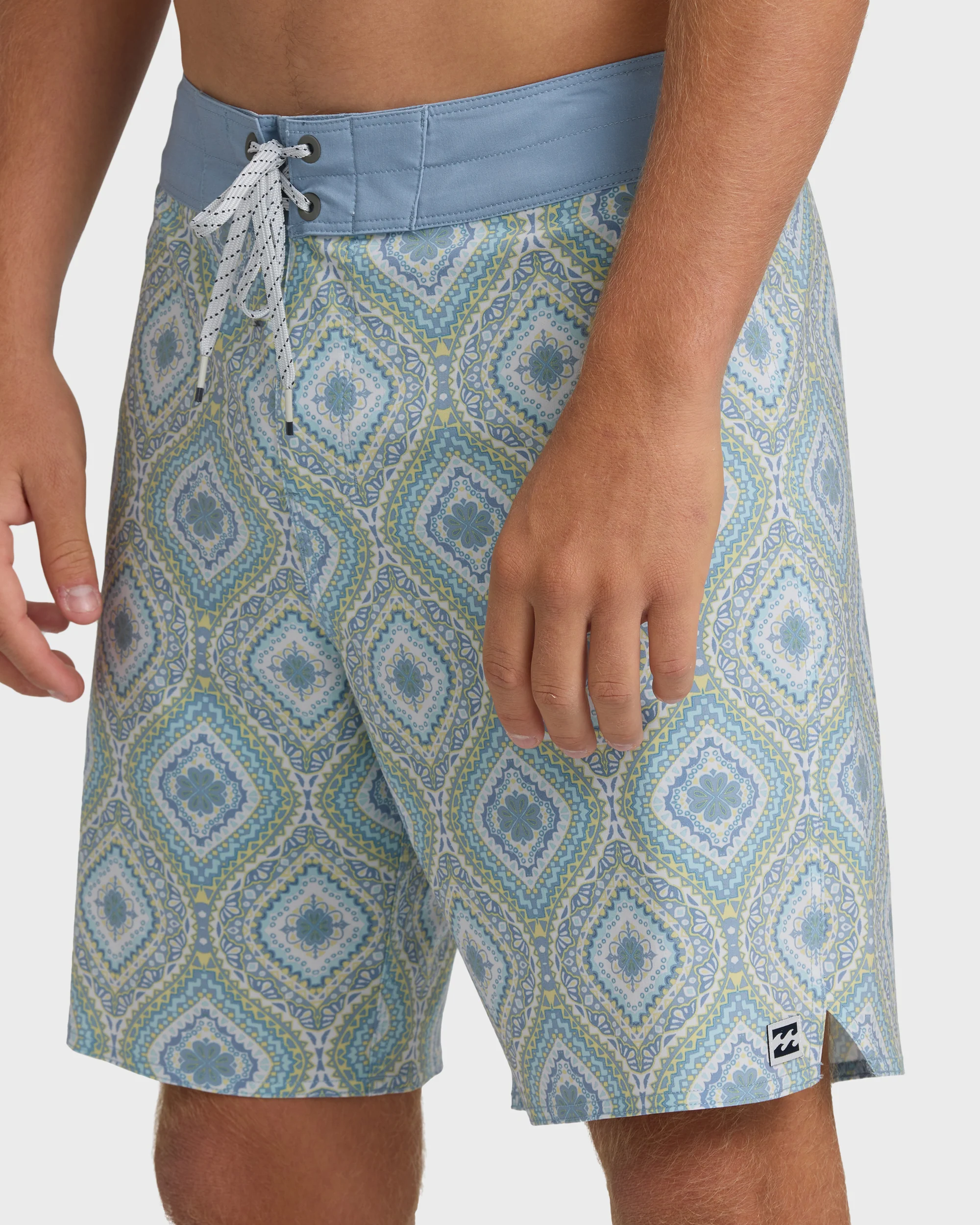 Good Times Pro 18" Boardshorts - Fog Gray Multi - Fog Gray - Image 5