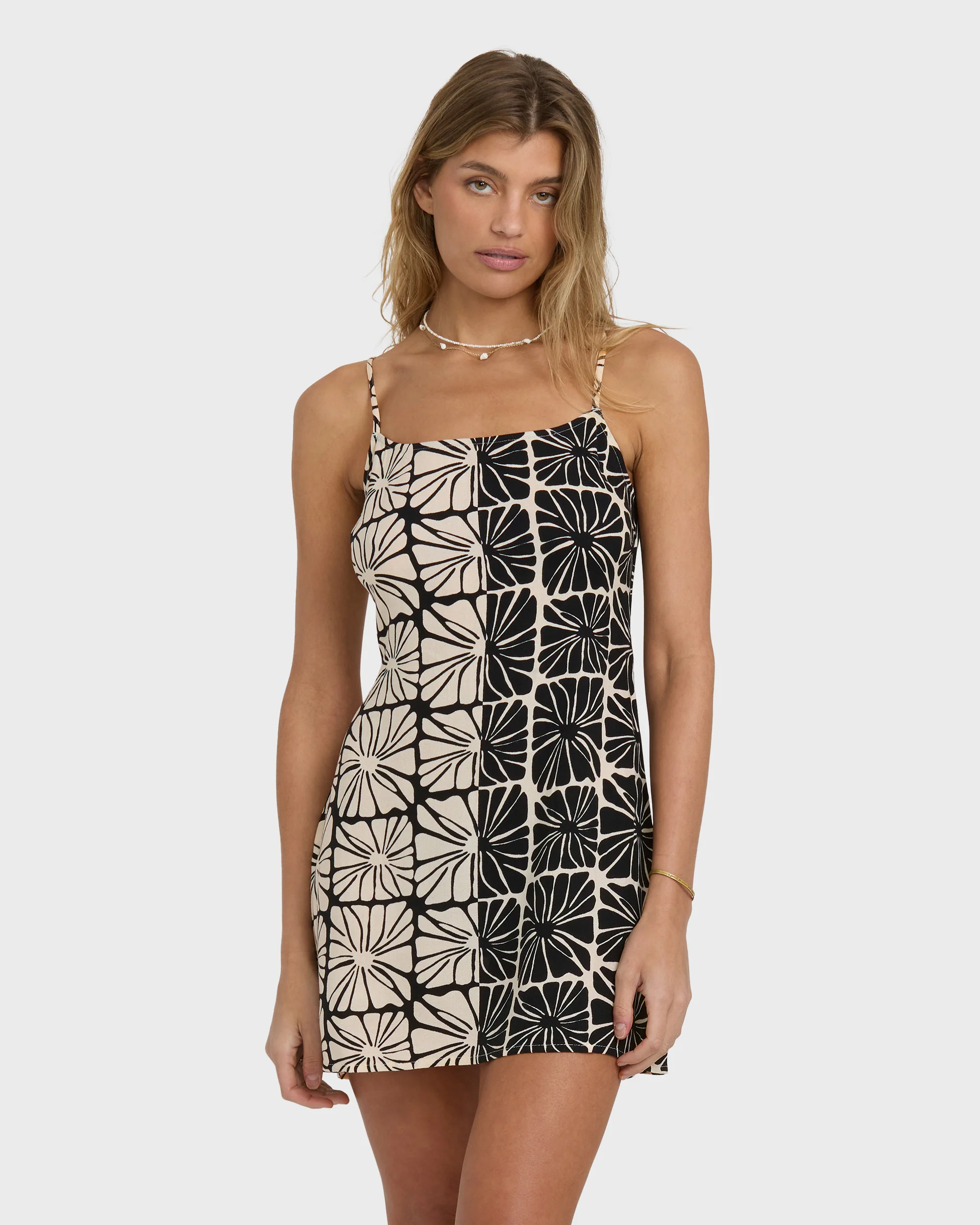 Heart Song Mini Dress - Black Sands - Image 3