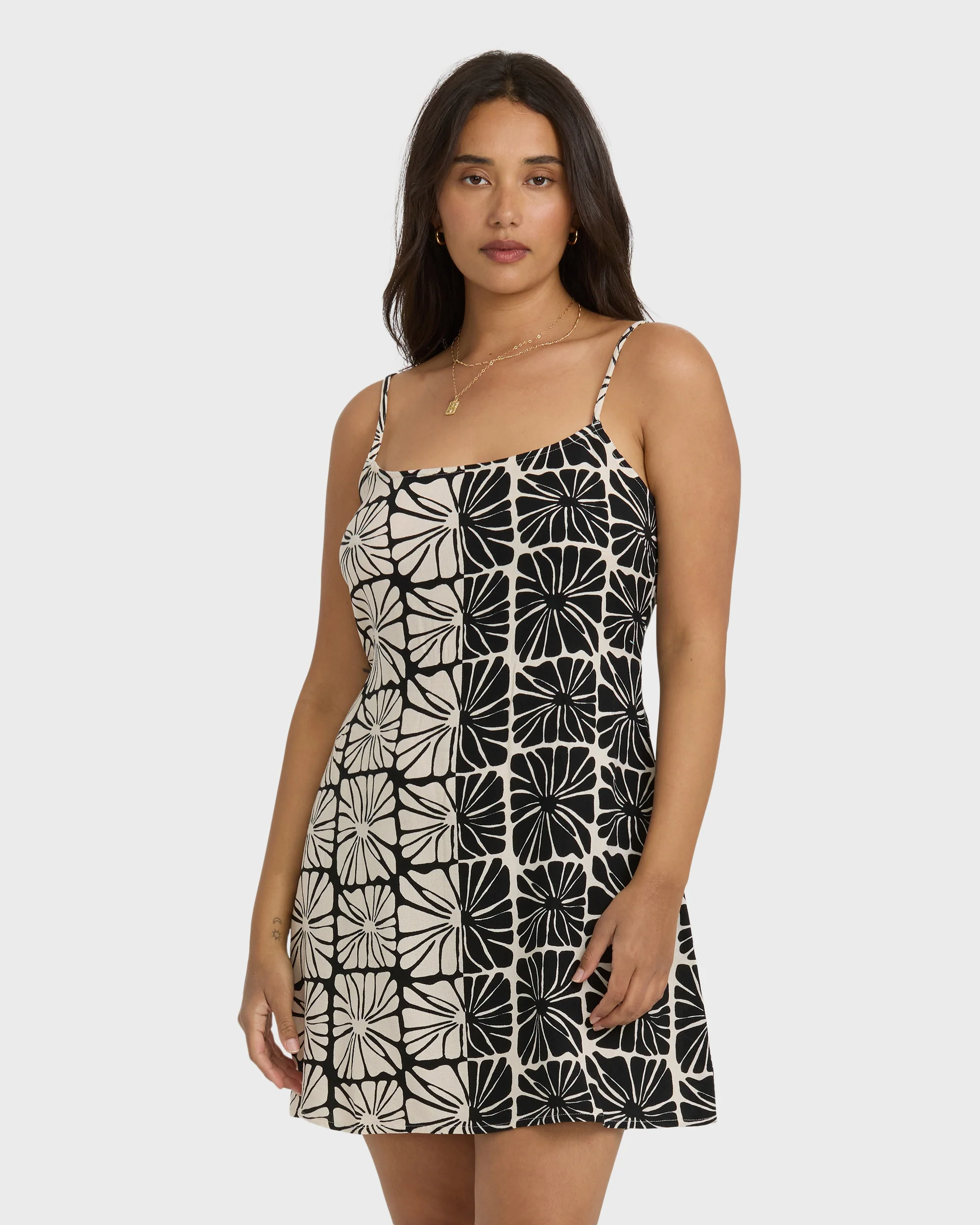 Heart Song Mini Dress - Black Sands - Image 8