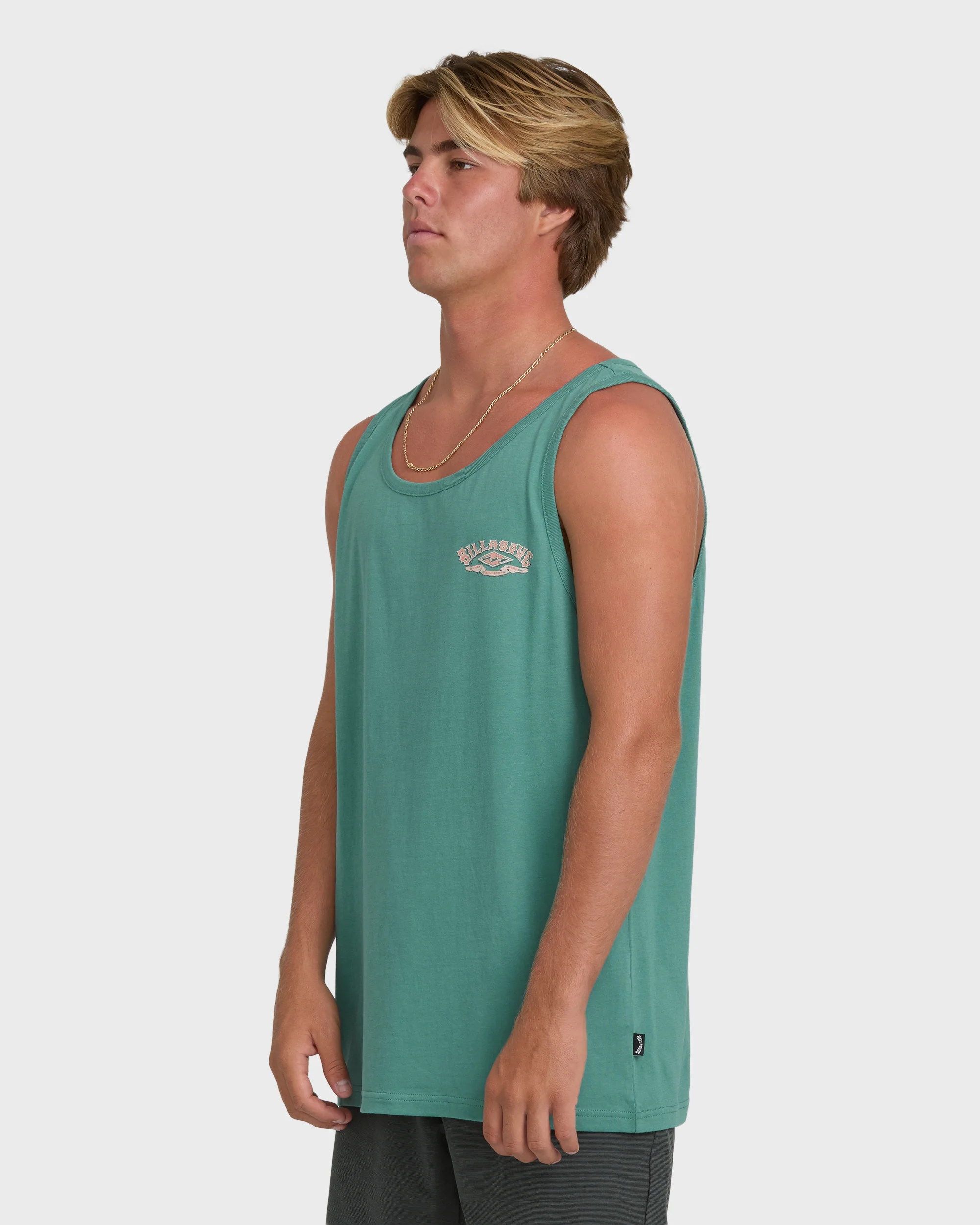 Heritage Arch Premium Tank Top - Deep Sea - Image 3