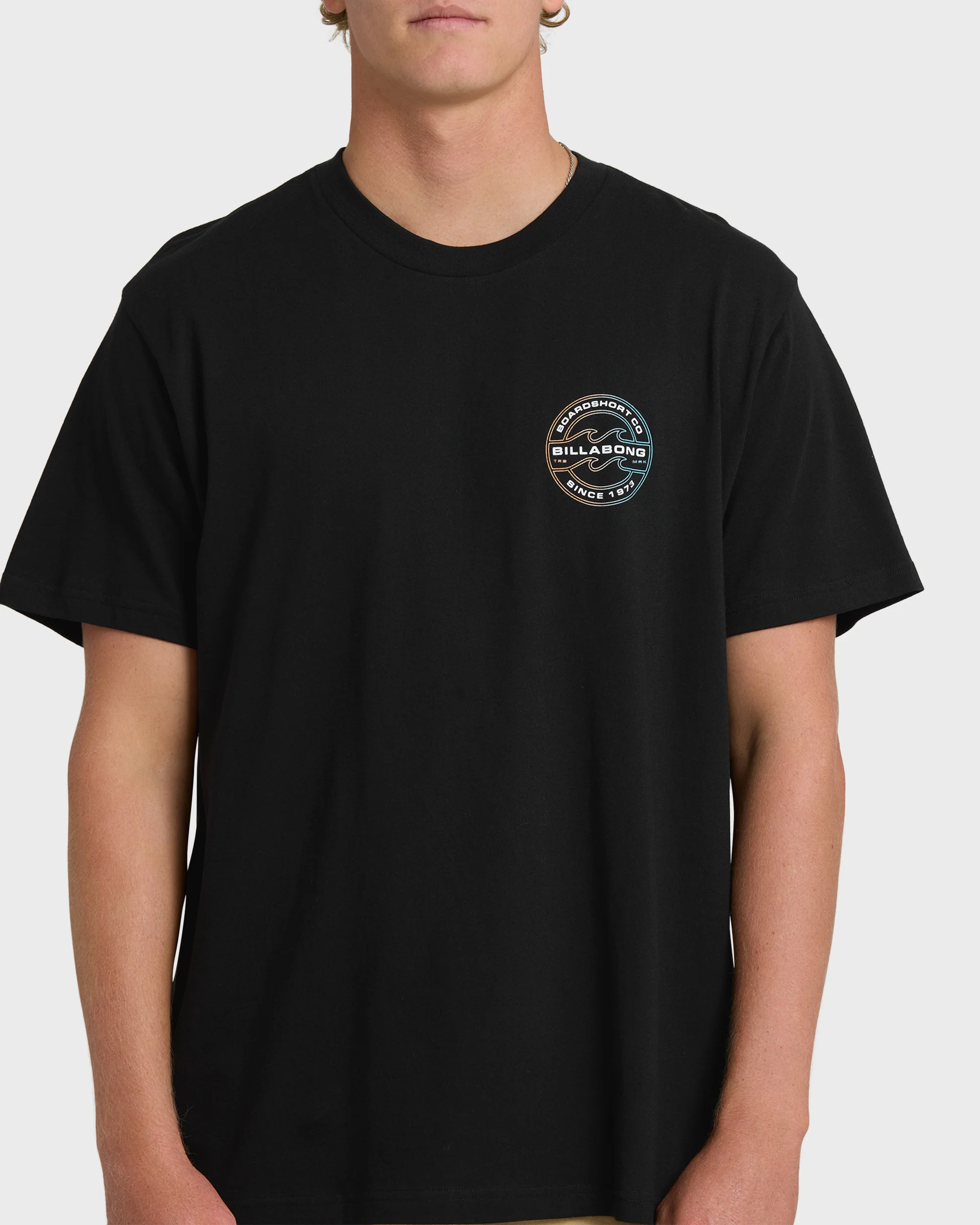 Hollow Premium Short Sleeve T-Shirt - Black - Image 5