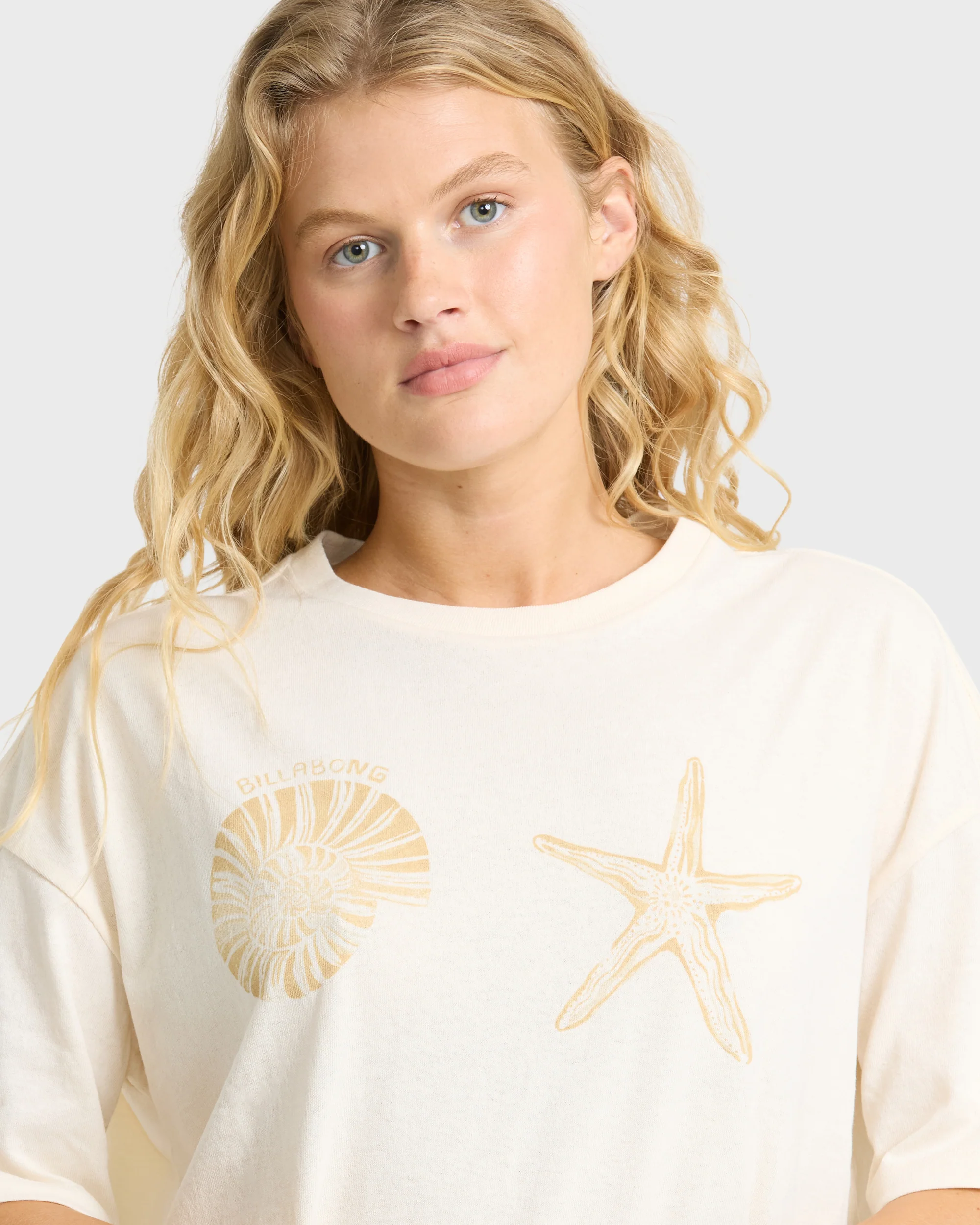 In Front Of Me Short Sleeve Knit T-Shirt - White Cap - Image 7
