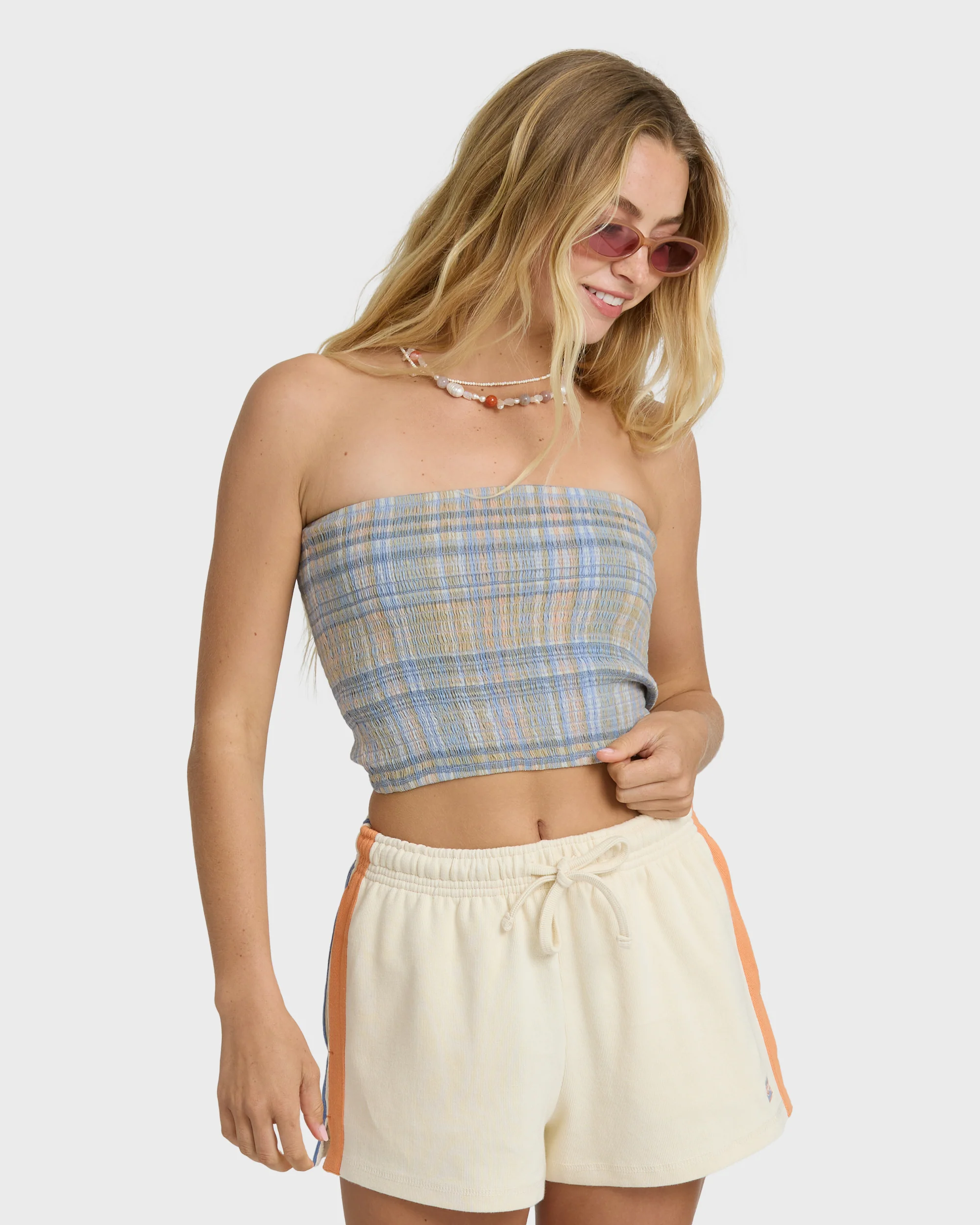Keep It Simple 2 Tube Top - Twilight Blue - Image 3