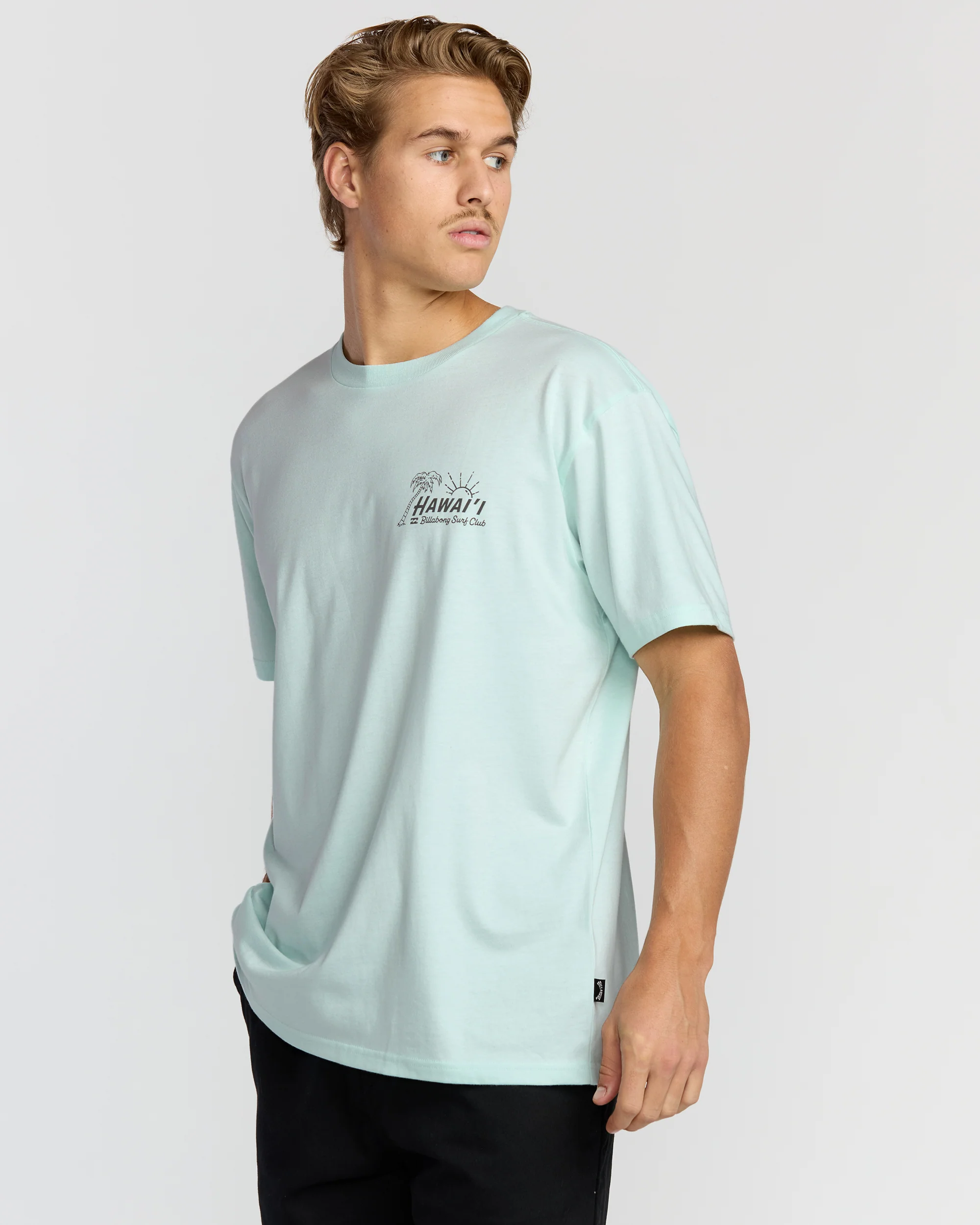 Lounge Hi Premium Short Sleeve T-Shirt - Sea Glass - Image 3