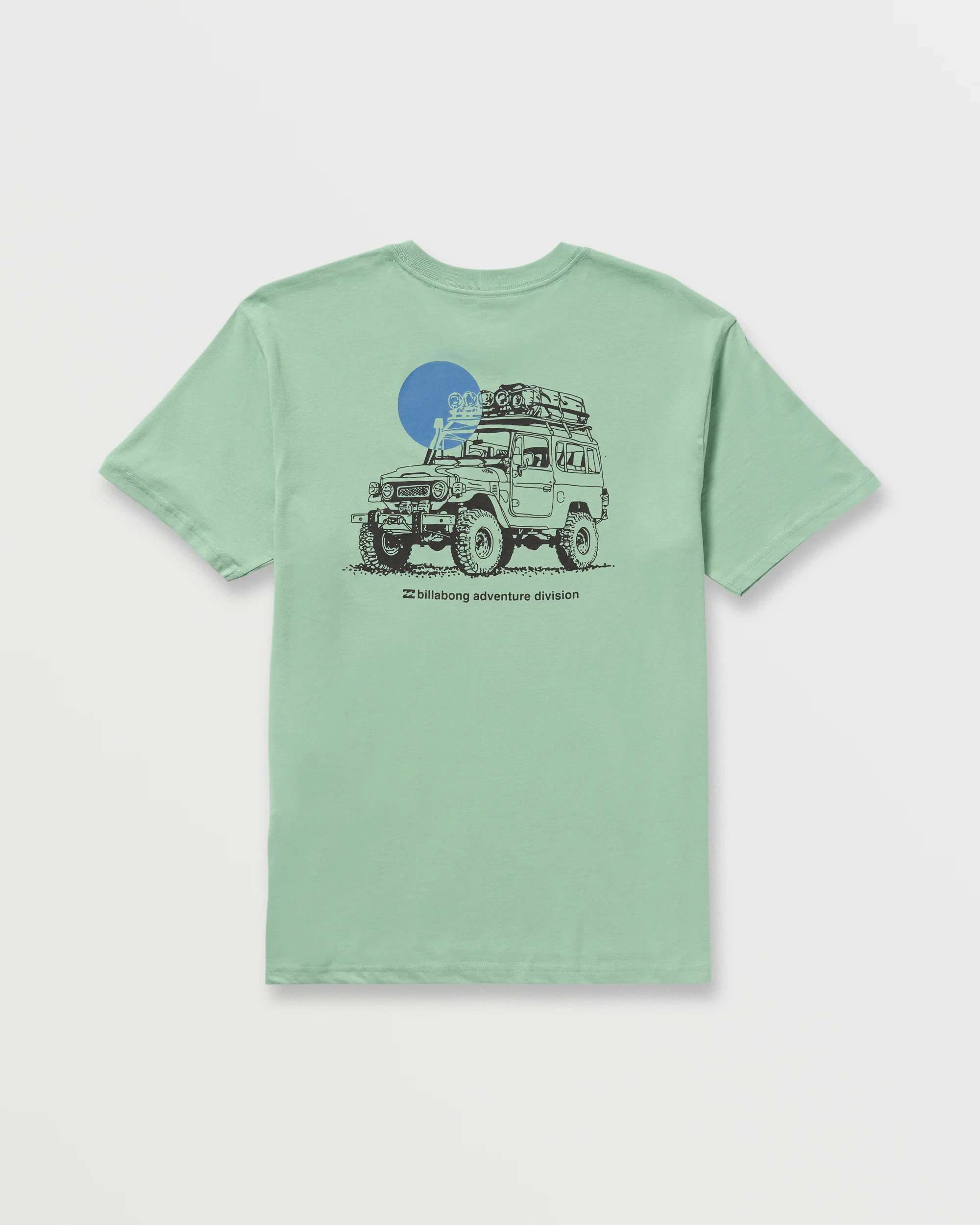 Making Tracks A/Div Tee - Mist Green - Image 7