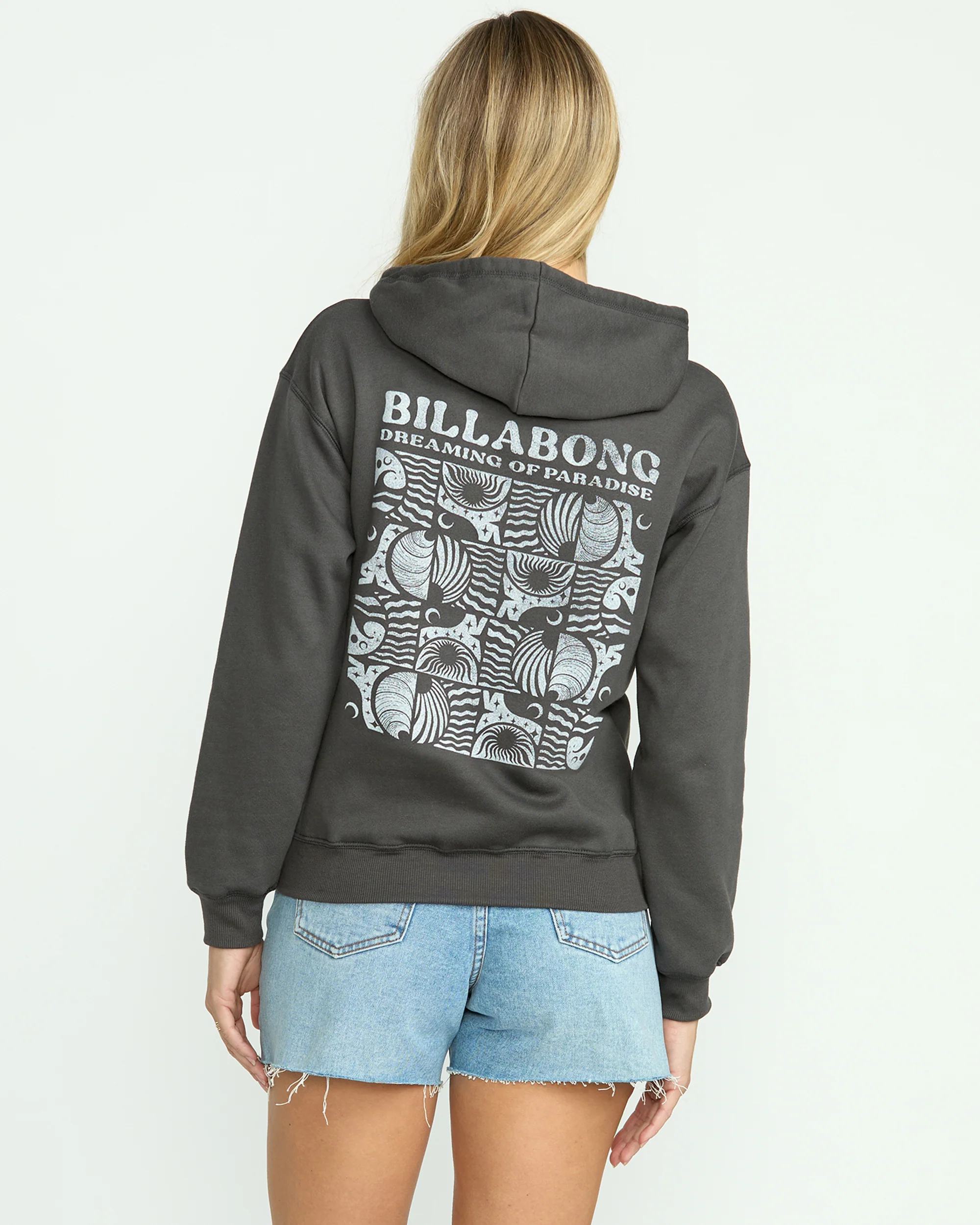 Miles Apart Hoodie - Off Black - Image 2