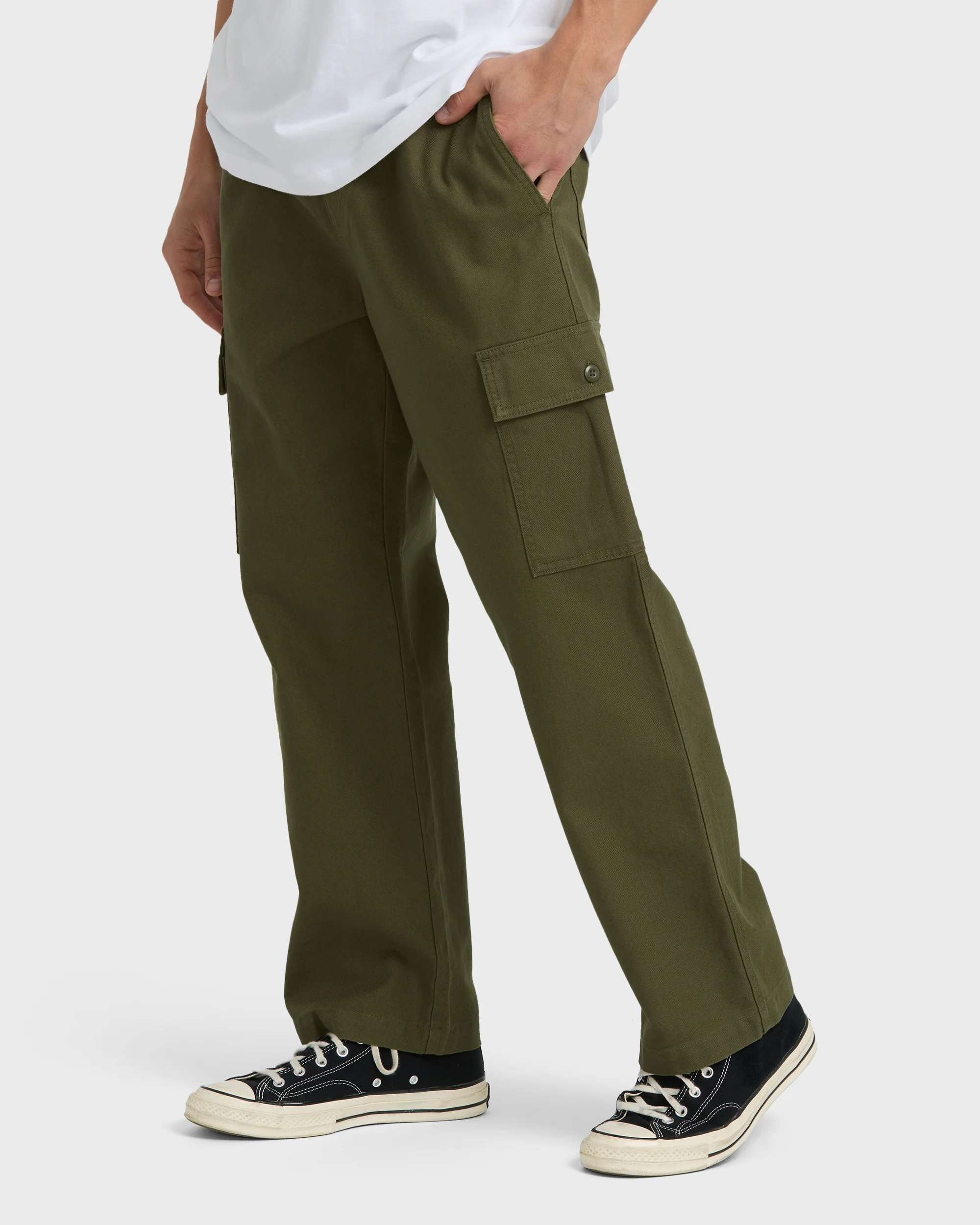 Mill Spec Garage Cargo Pants - Military - Image 4