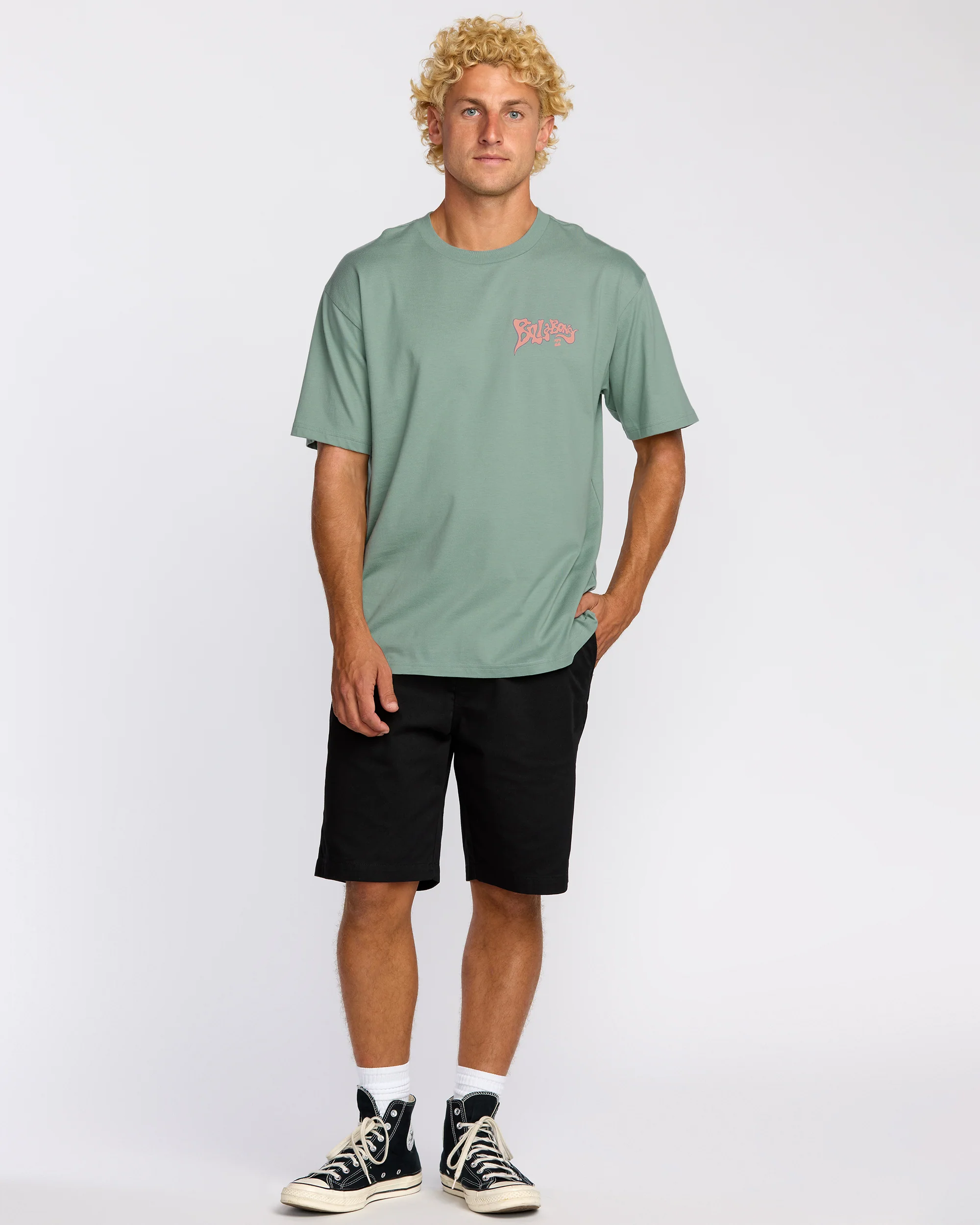 Morning Haze Regular Short Sleeve T-Shirt - Mineral Blue - Image 5