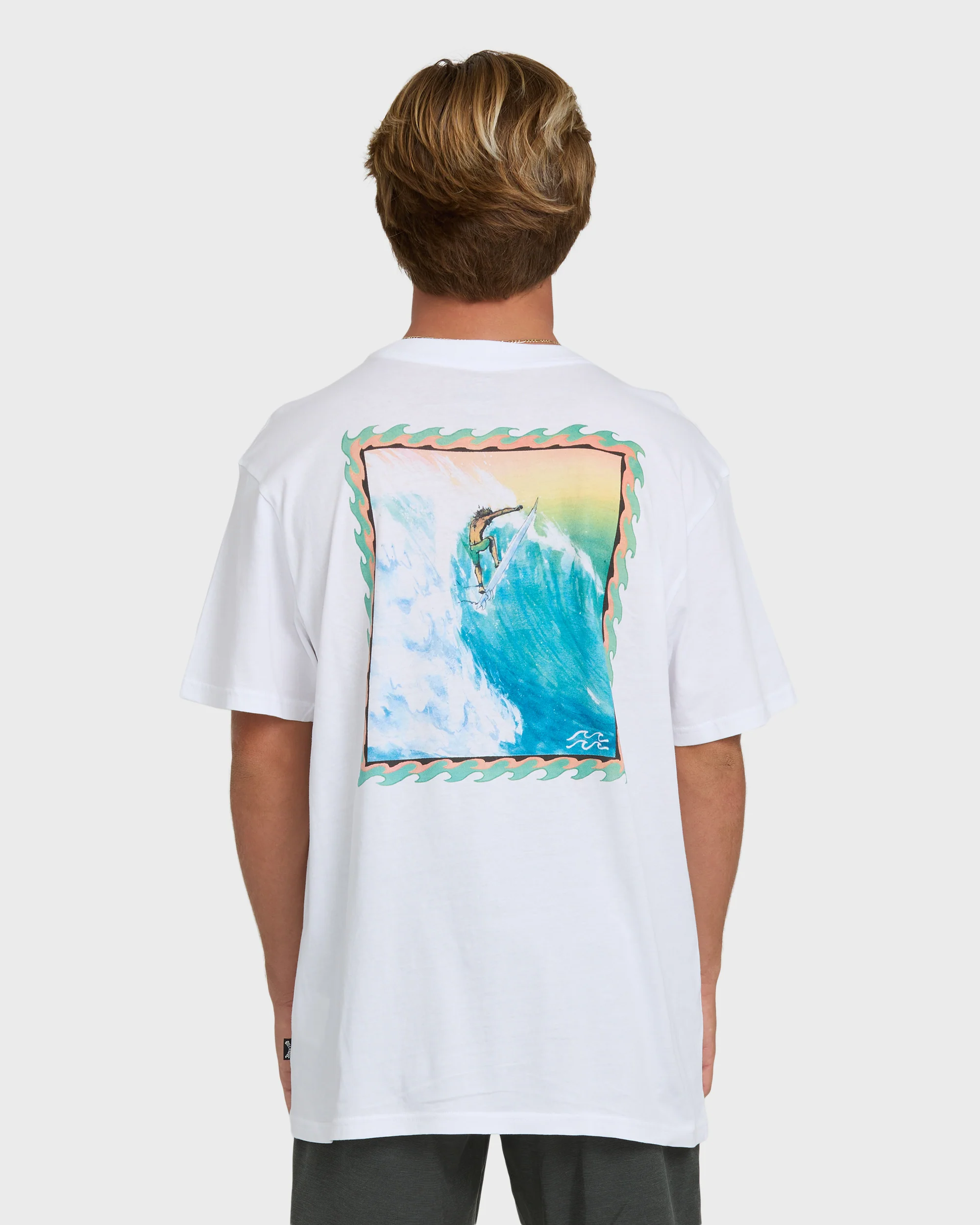 Nanda Ormond Occy Premium Short Sleeve Knit Graphic T-Shirt - White - Image 2