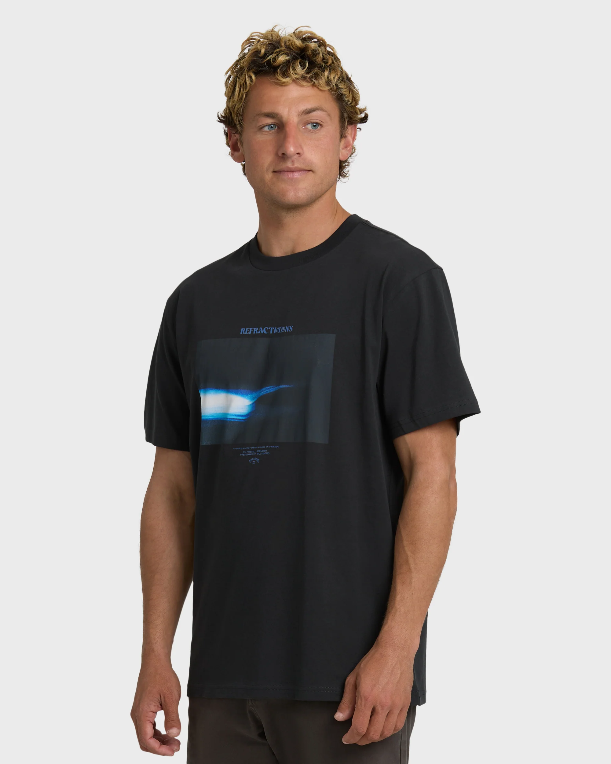 Night Surf Premium Short Sleeve T-Shirt - Black Vintage - Image 3