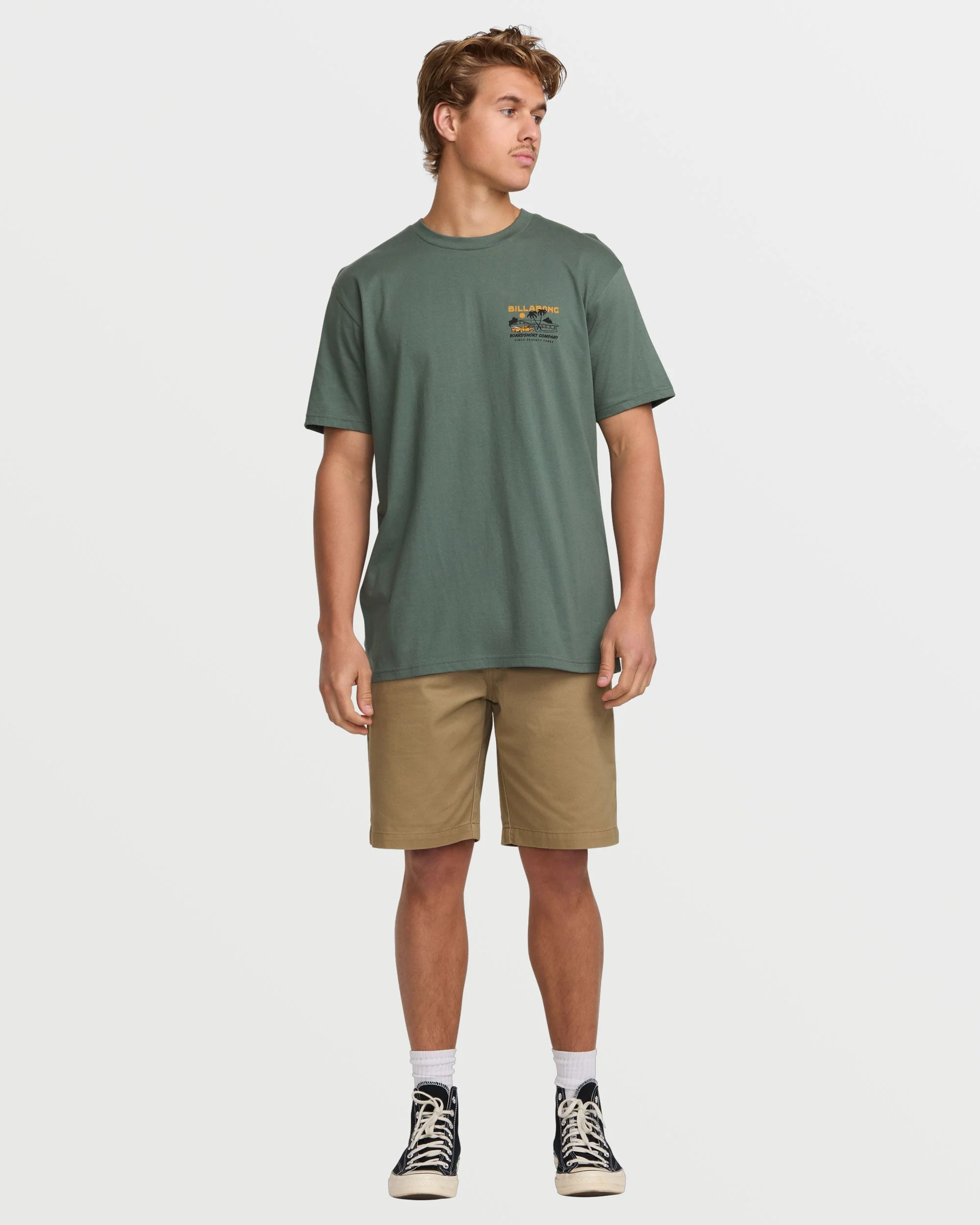 Palm Springs Premium Tee - Dark Slate - Image 5