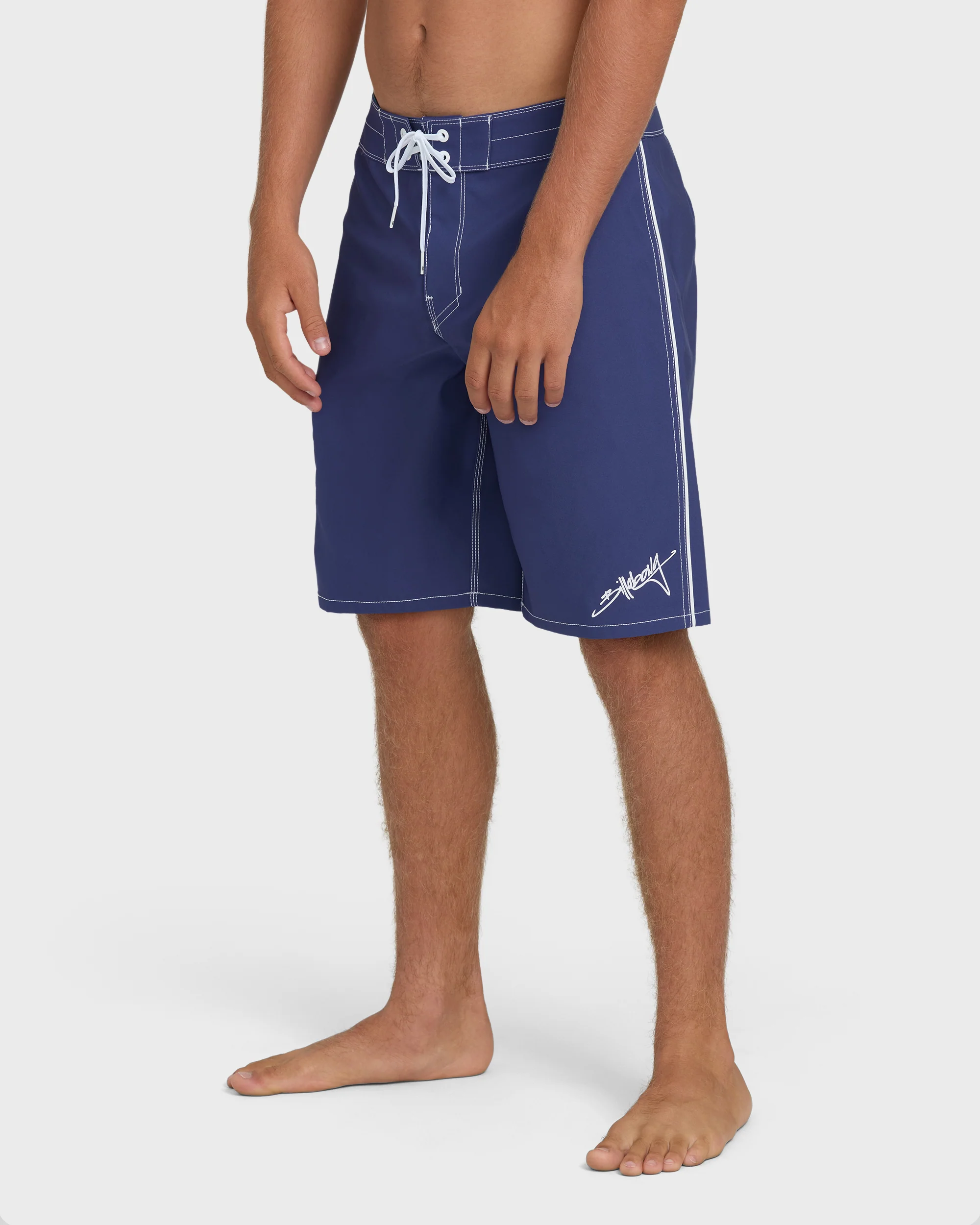 Piped Pro 21" Boardshorts - Purple Velvet - Image 3