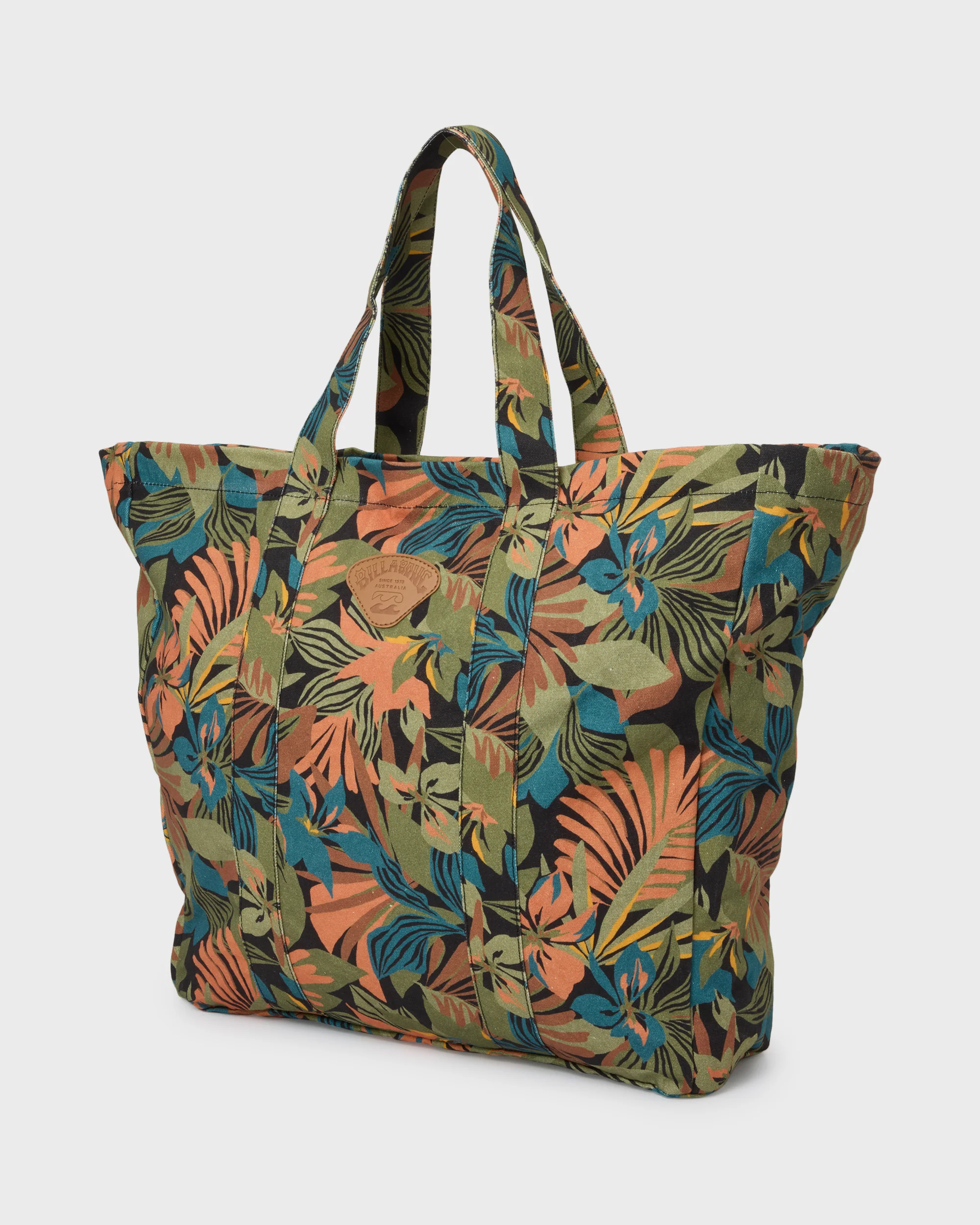 Poppins Playa Zip Top Tote - Black Multi - Image 4