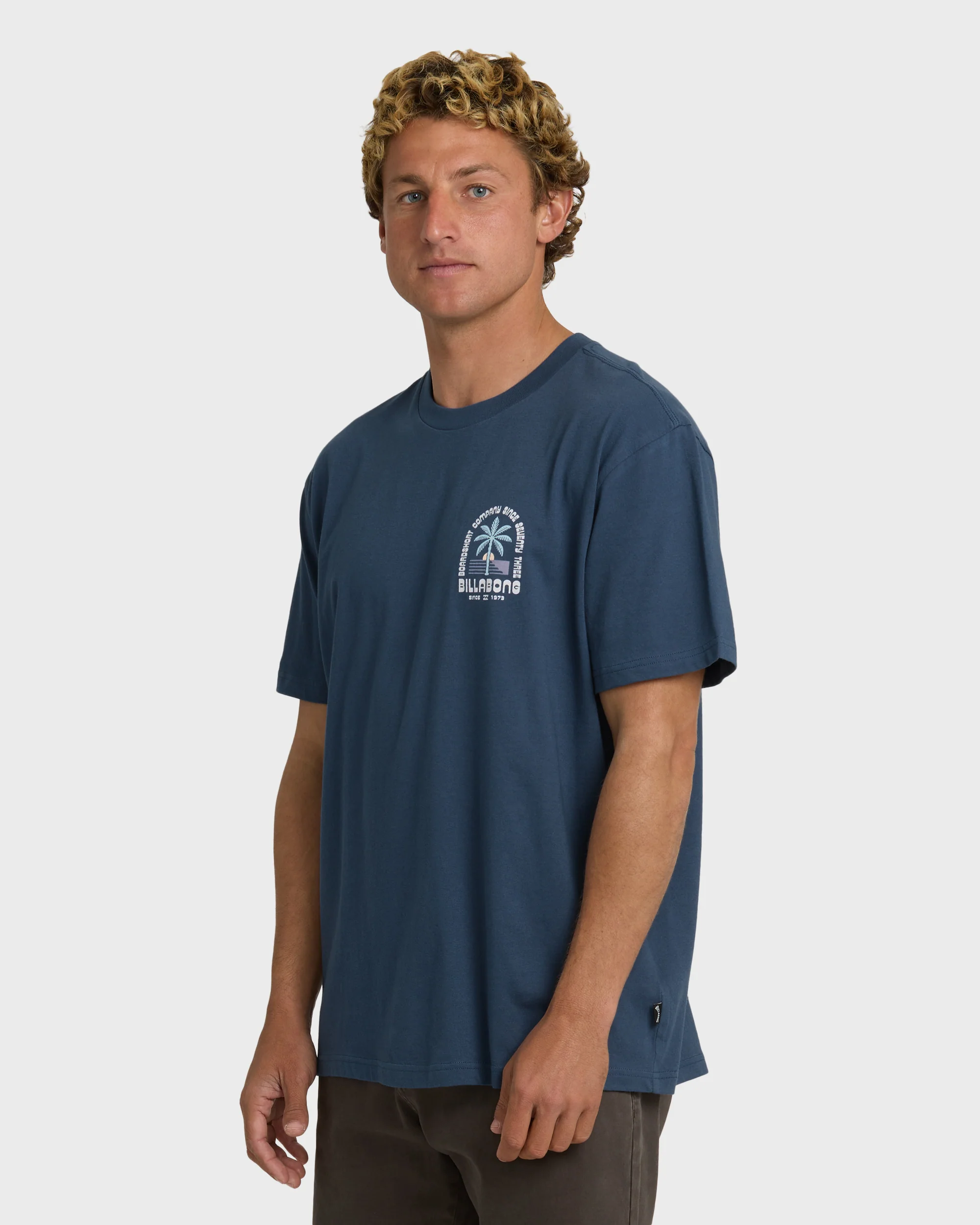 Portal Premium Short Sleeve T-Shirt - Dark Denim - Image 3