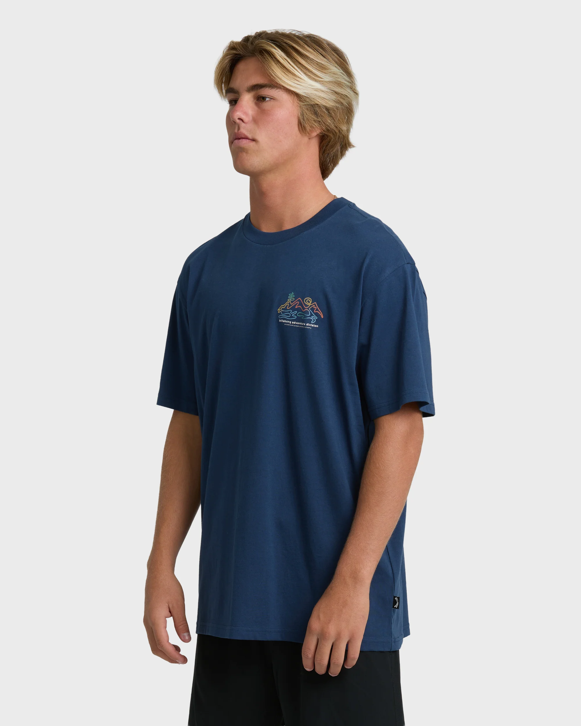 Range Adiv Premium Short Sleeve T-Shirt - Dark Blue - Image 3