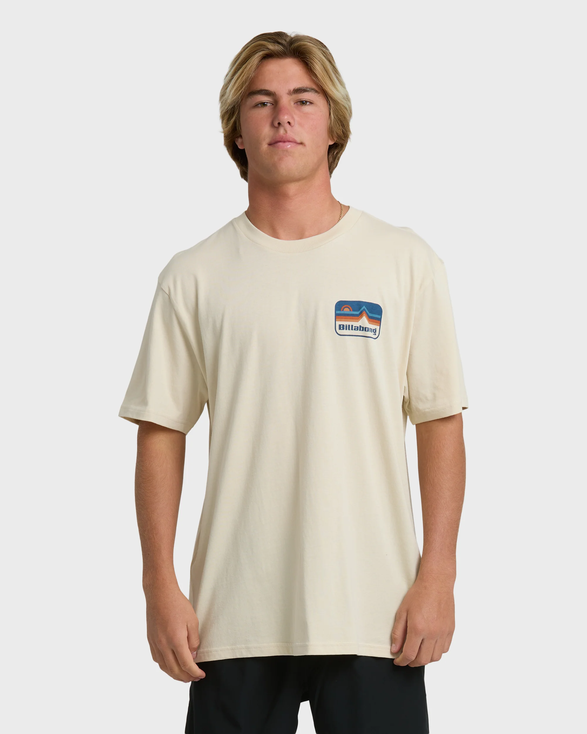 Range Adiv Premium Short Sleeve T-Shirt - Oatmeal - Image 2