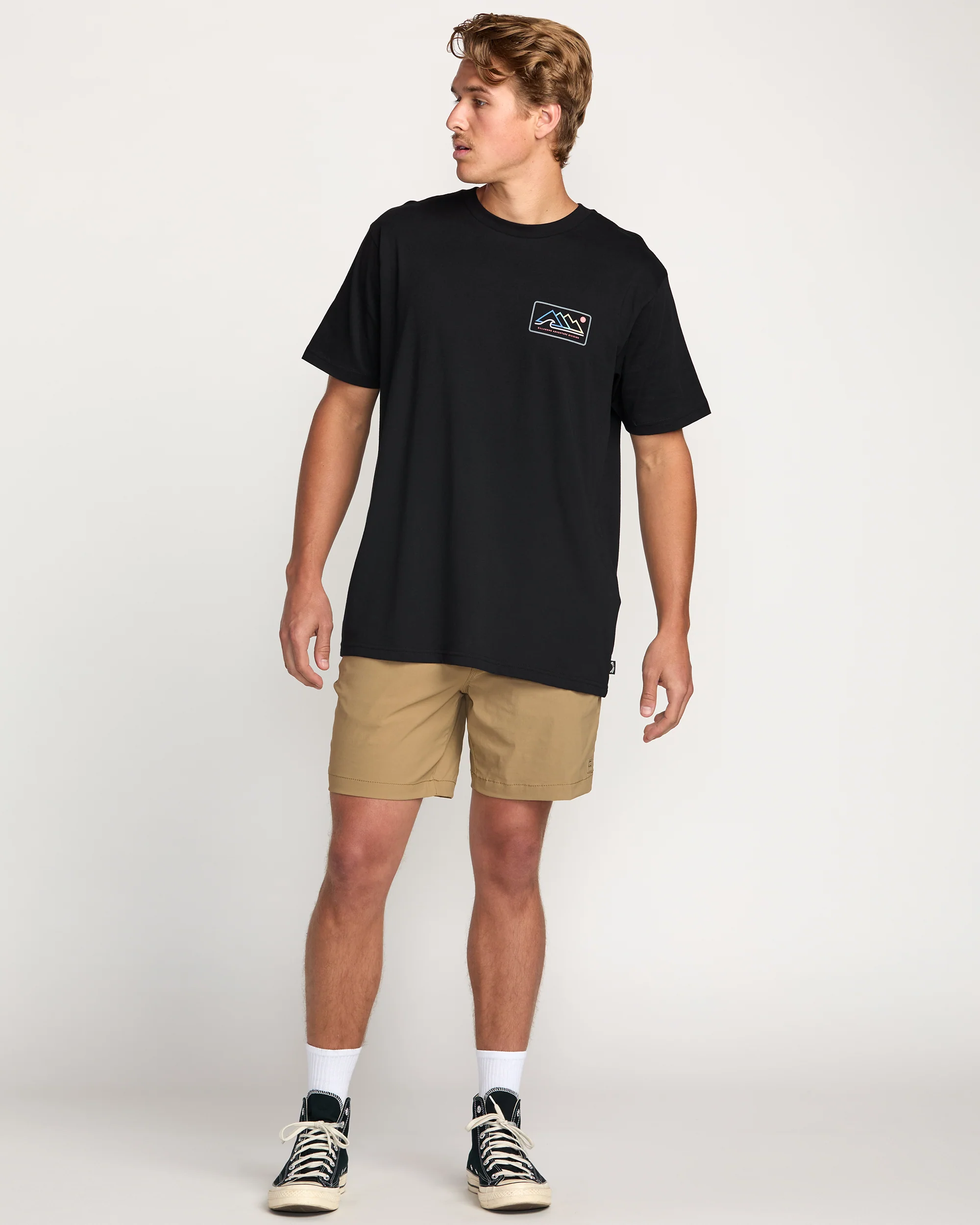 Range A/Div Tee - Black - Image 5