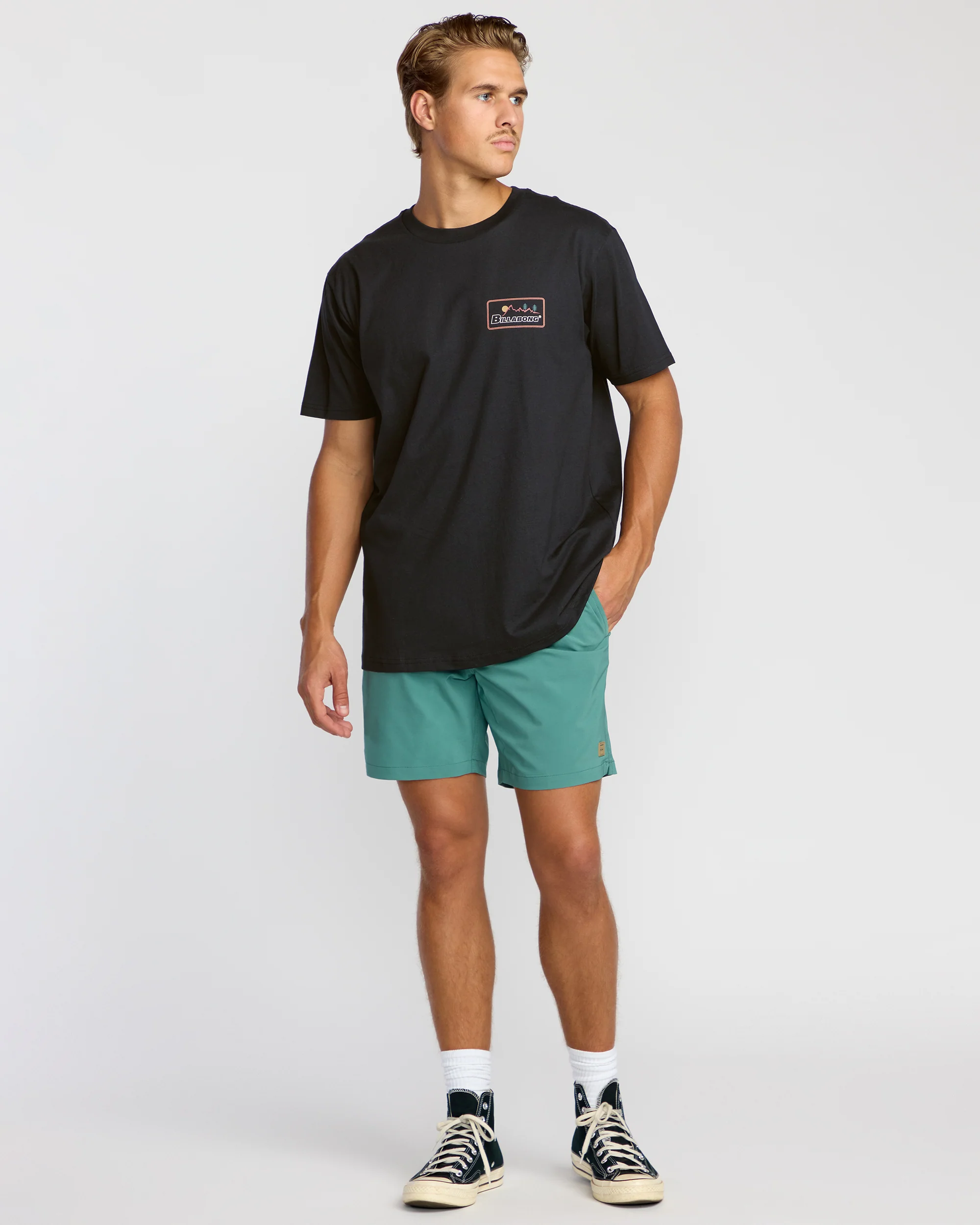 Range A/Div Short Sleeve T-Shirt - Black - Image 4