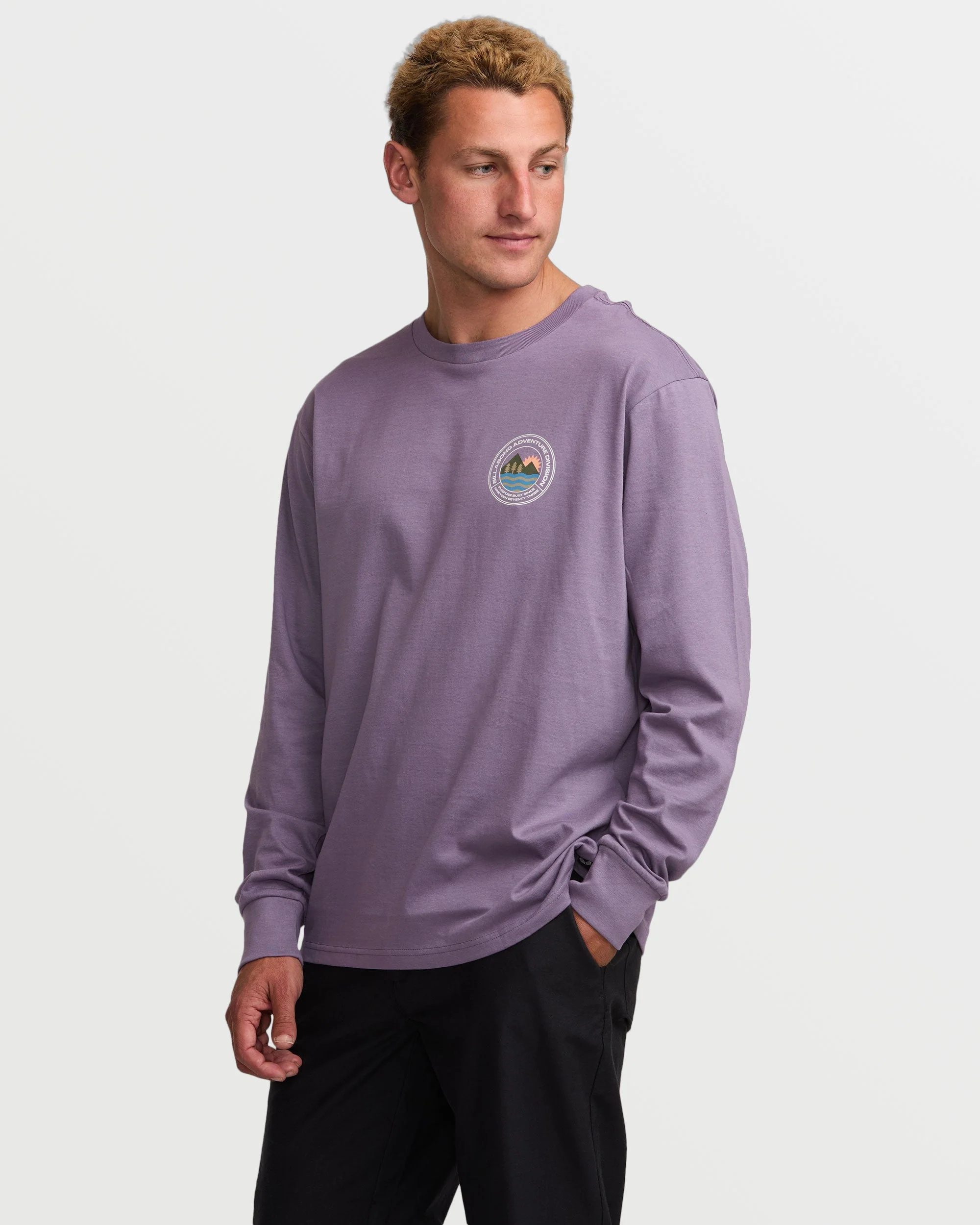 Rockies A/Div Long Sleeve Tee - Lavender - Image 3