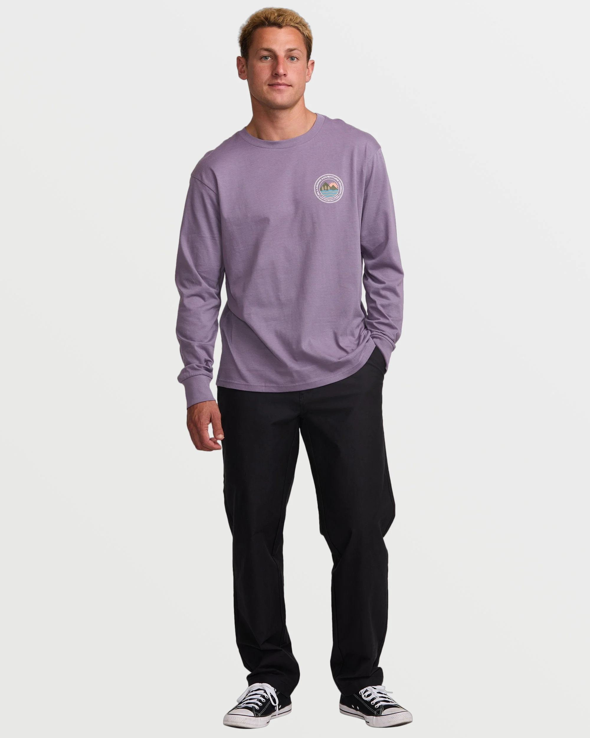 Rockies A/Div Long Sleeve Tee - Lavender - Image 5