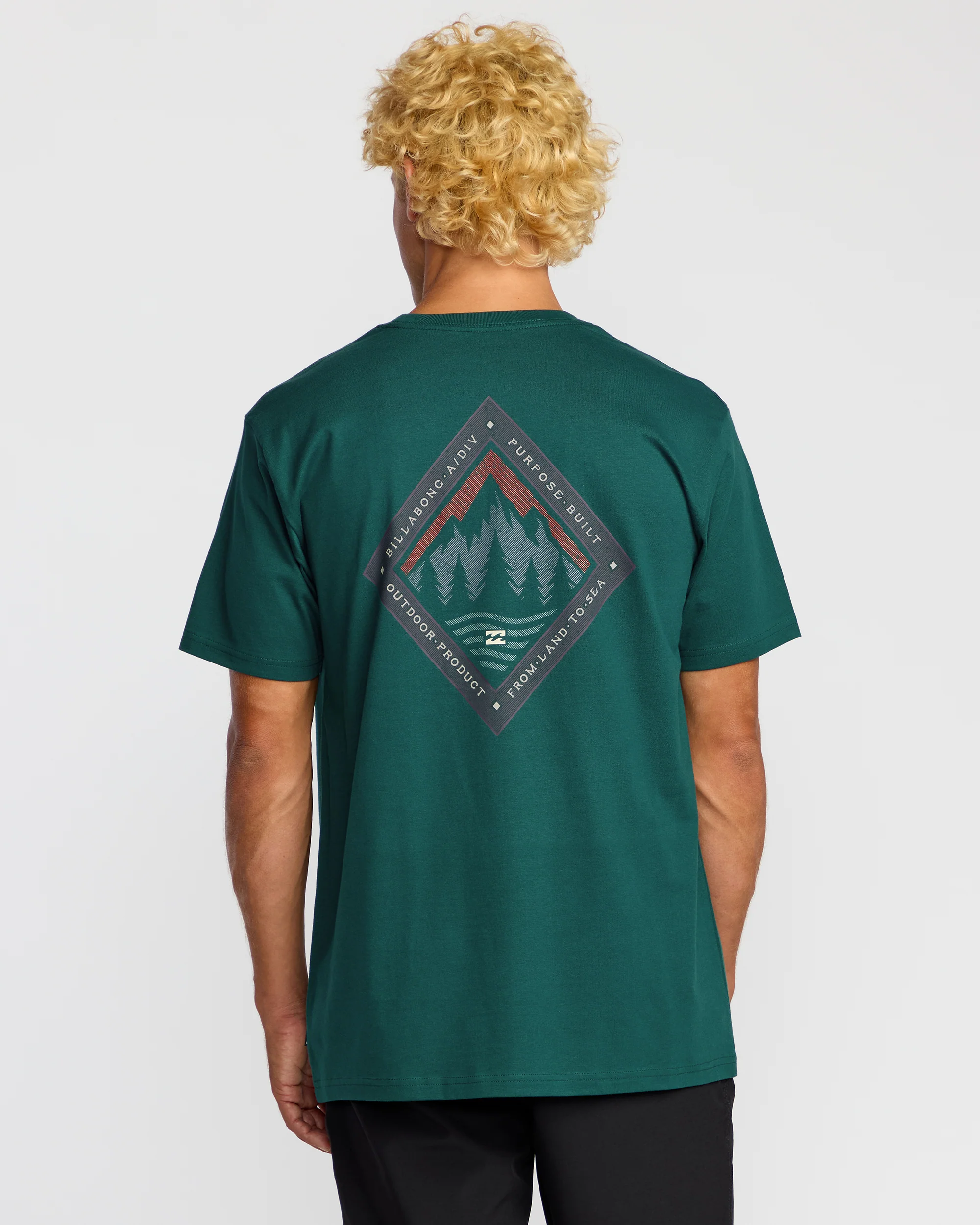 Rockies A/Div Short Sleeve T-Shirt - Spruce Green - Image 2