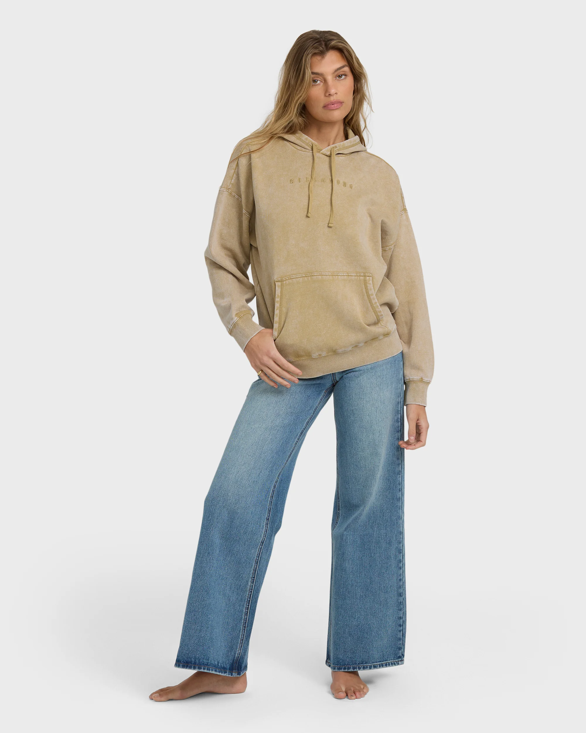 Saltwashed Hoodie - Green Ash - Image 3