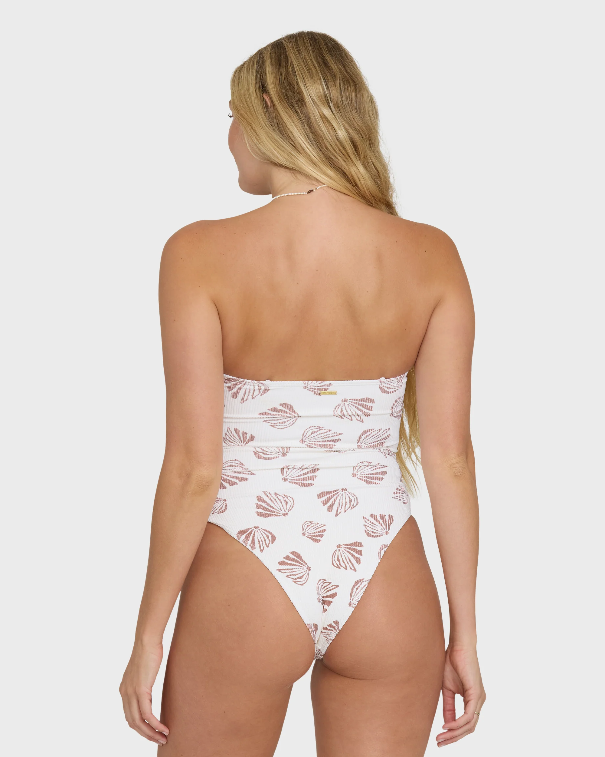 Sandy Shells Hailey One Piece Swimsuit - Salt Crystal - Image 2