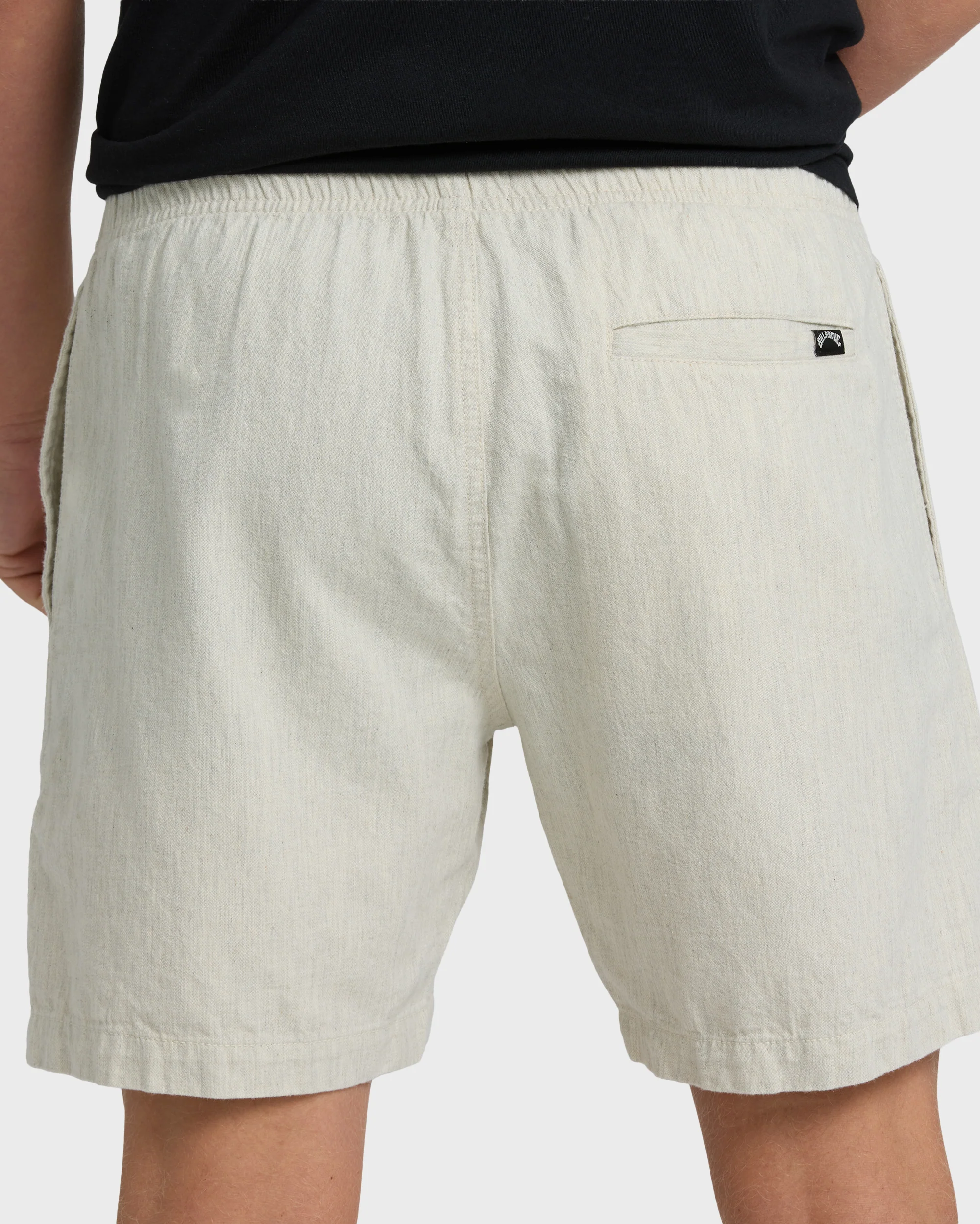 Sano Linen Elastic Shorts - Chino Heather - Image 5