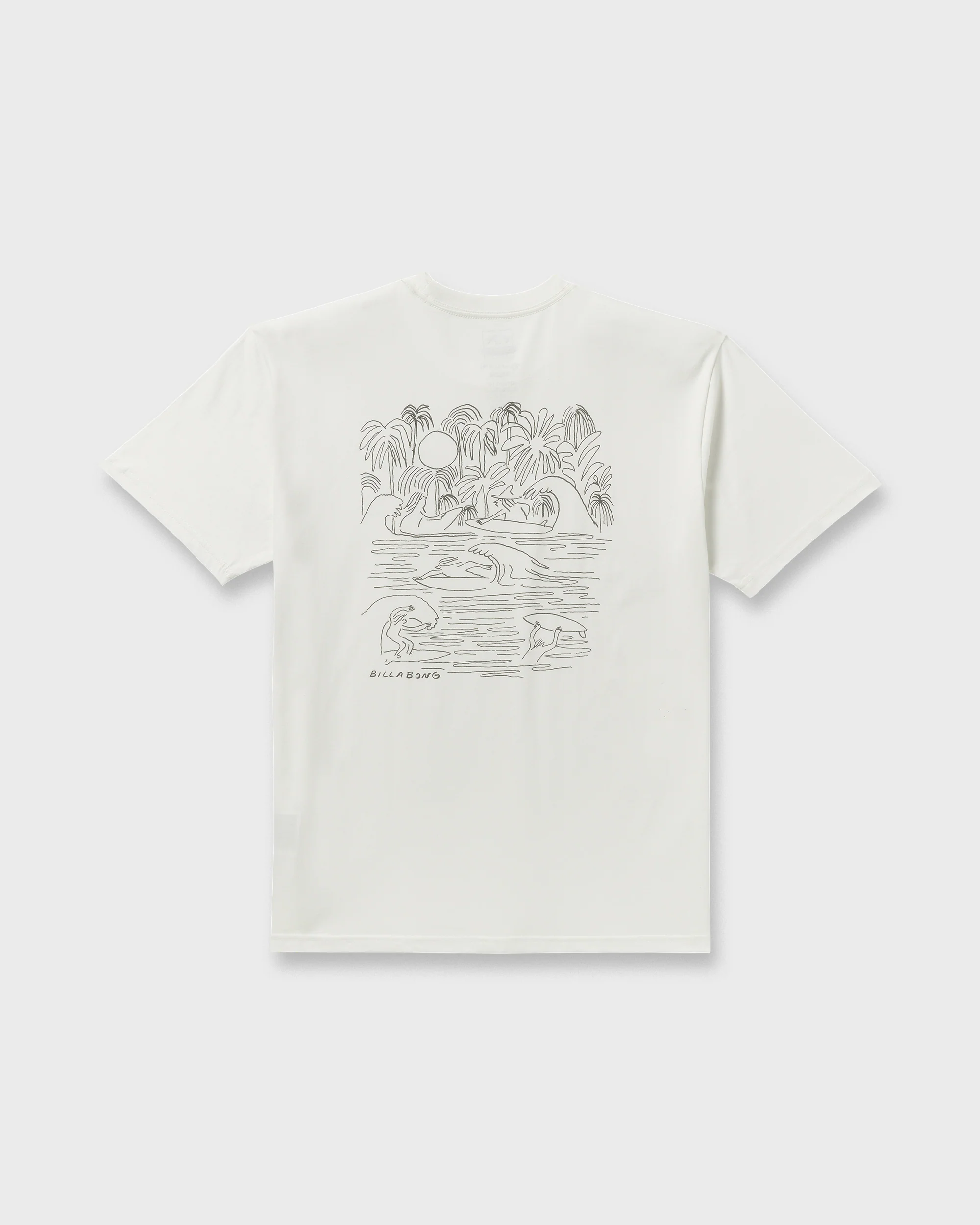 Scenes Regular Short Sleeve T-Shirt - Off White