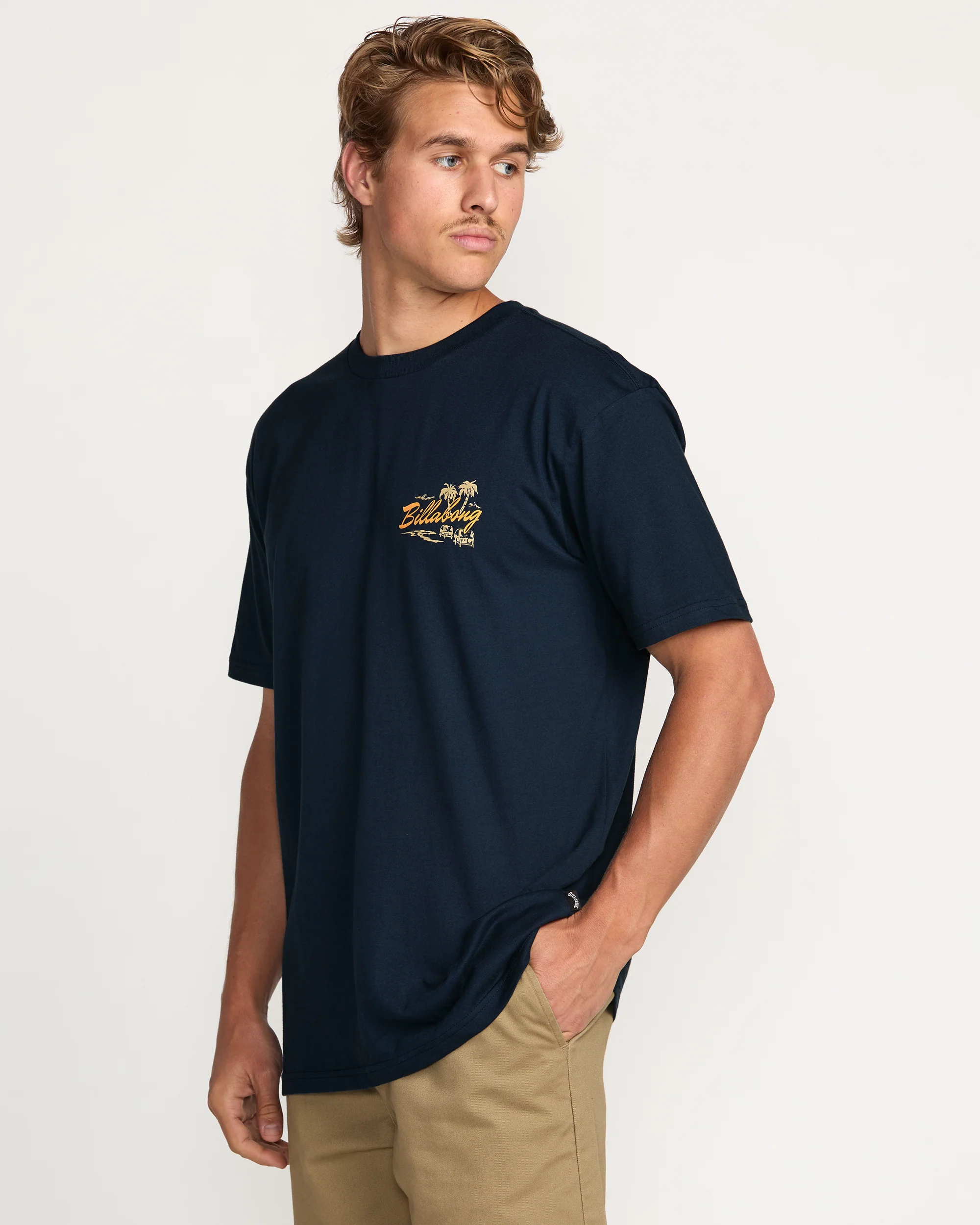 Skull Island Premium Tee - Navy - Image 4