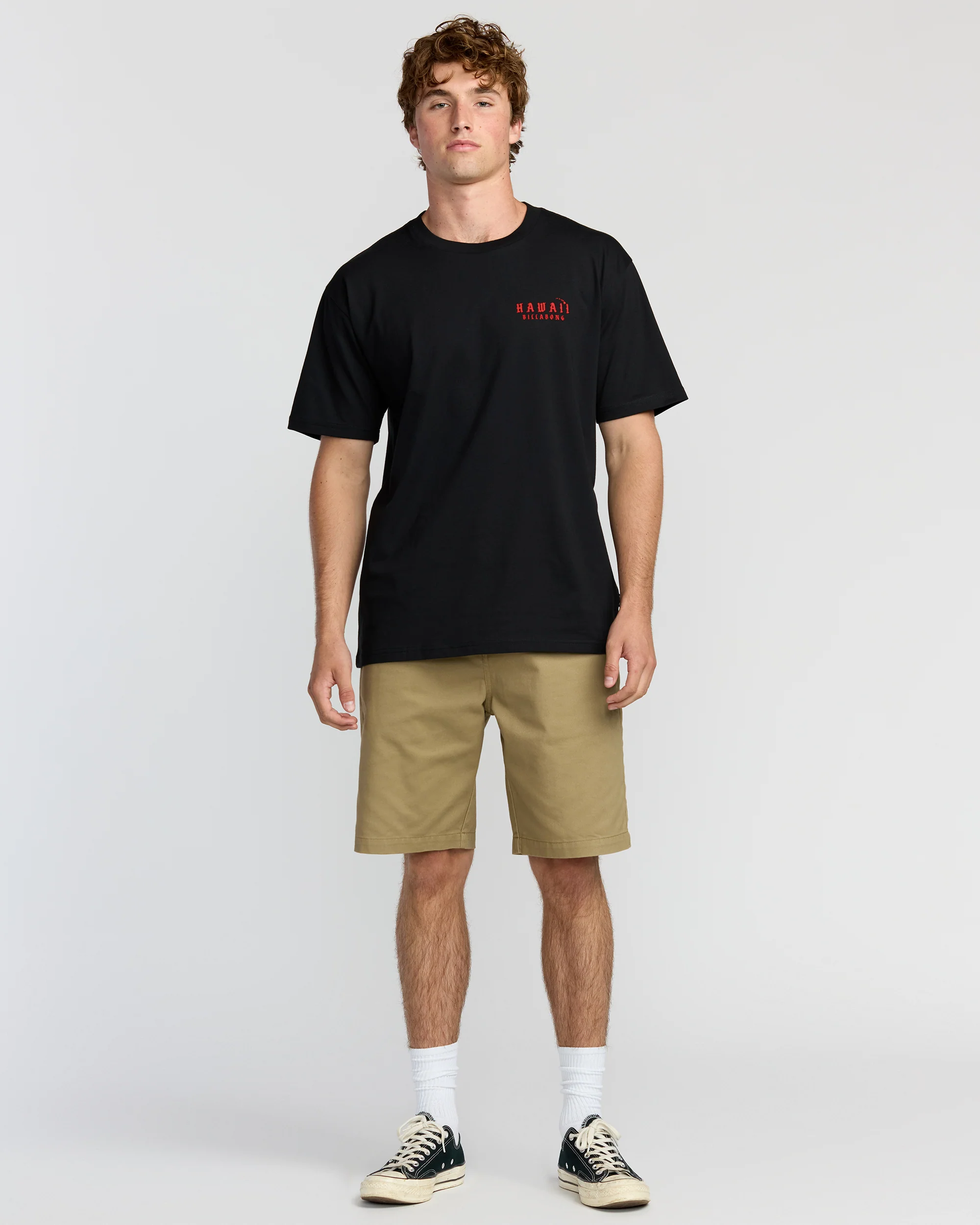 Skull Wave Hi Regular Short Sleeve T-Shirt - Black - Image 3