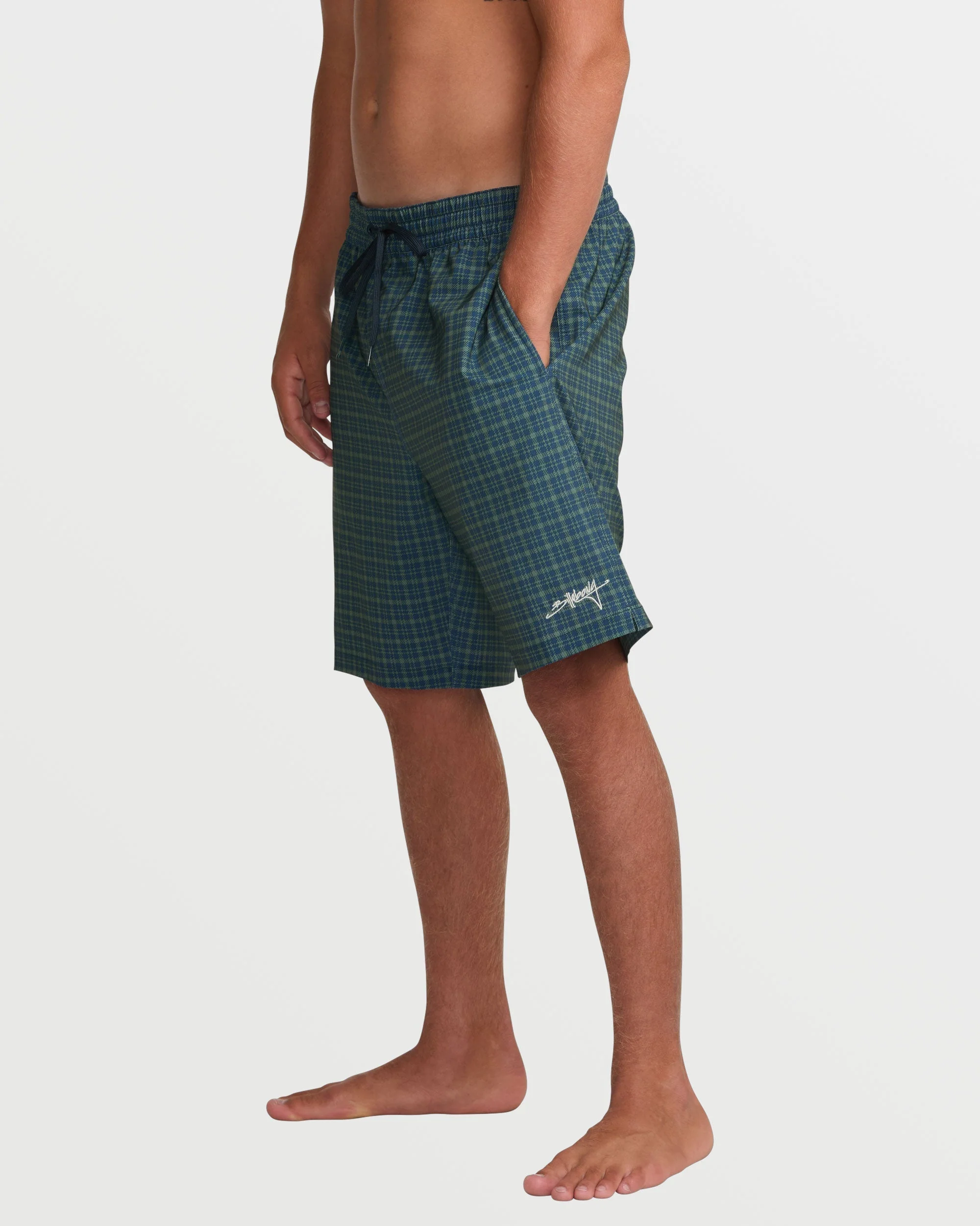 Slider Laybacks 19" Trunks - Navy - Image 8