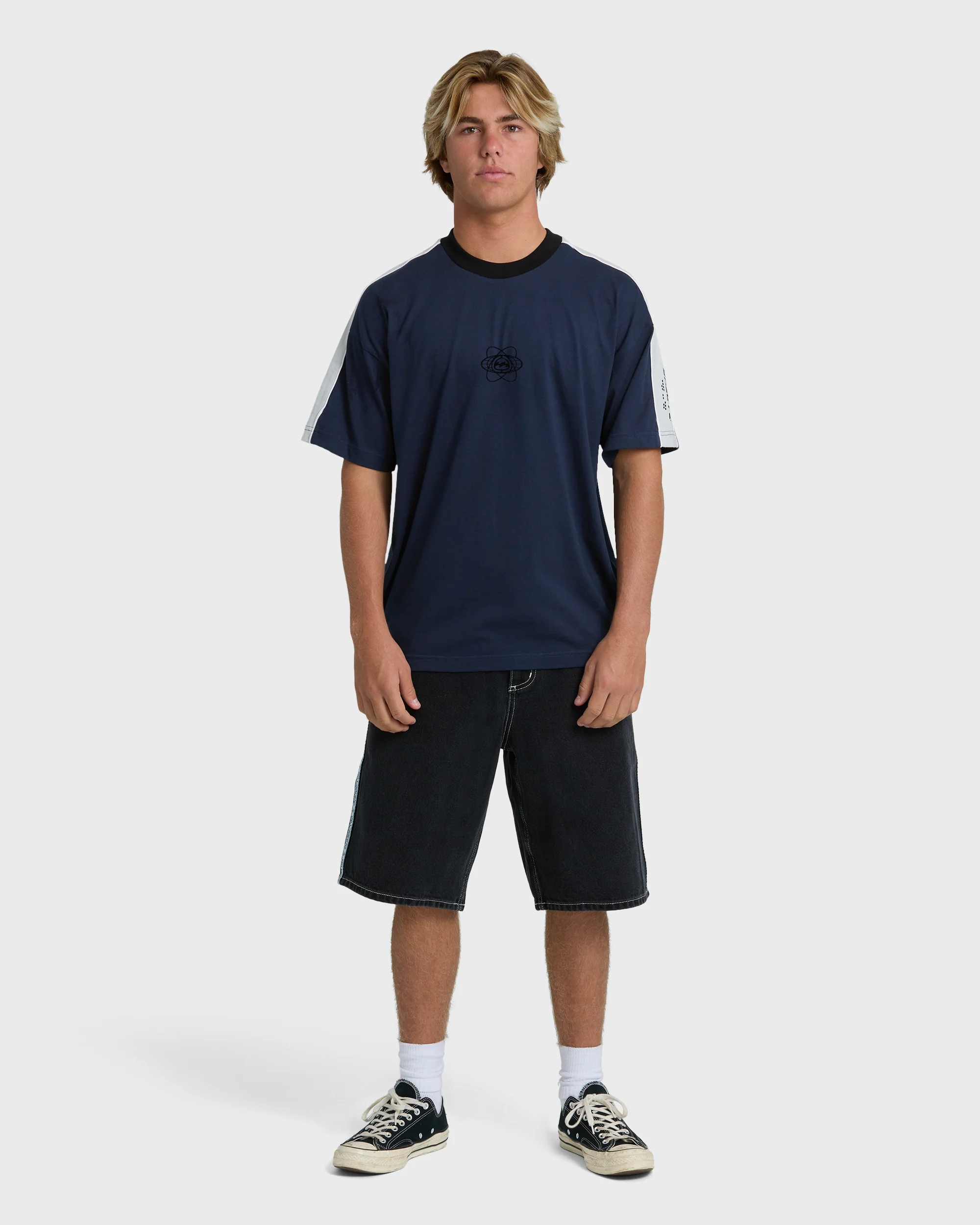 Spec 73 Iconic Short Sleeve T-Shirt - Vintage Indigo - Image 4