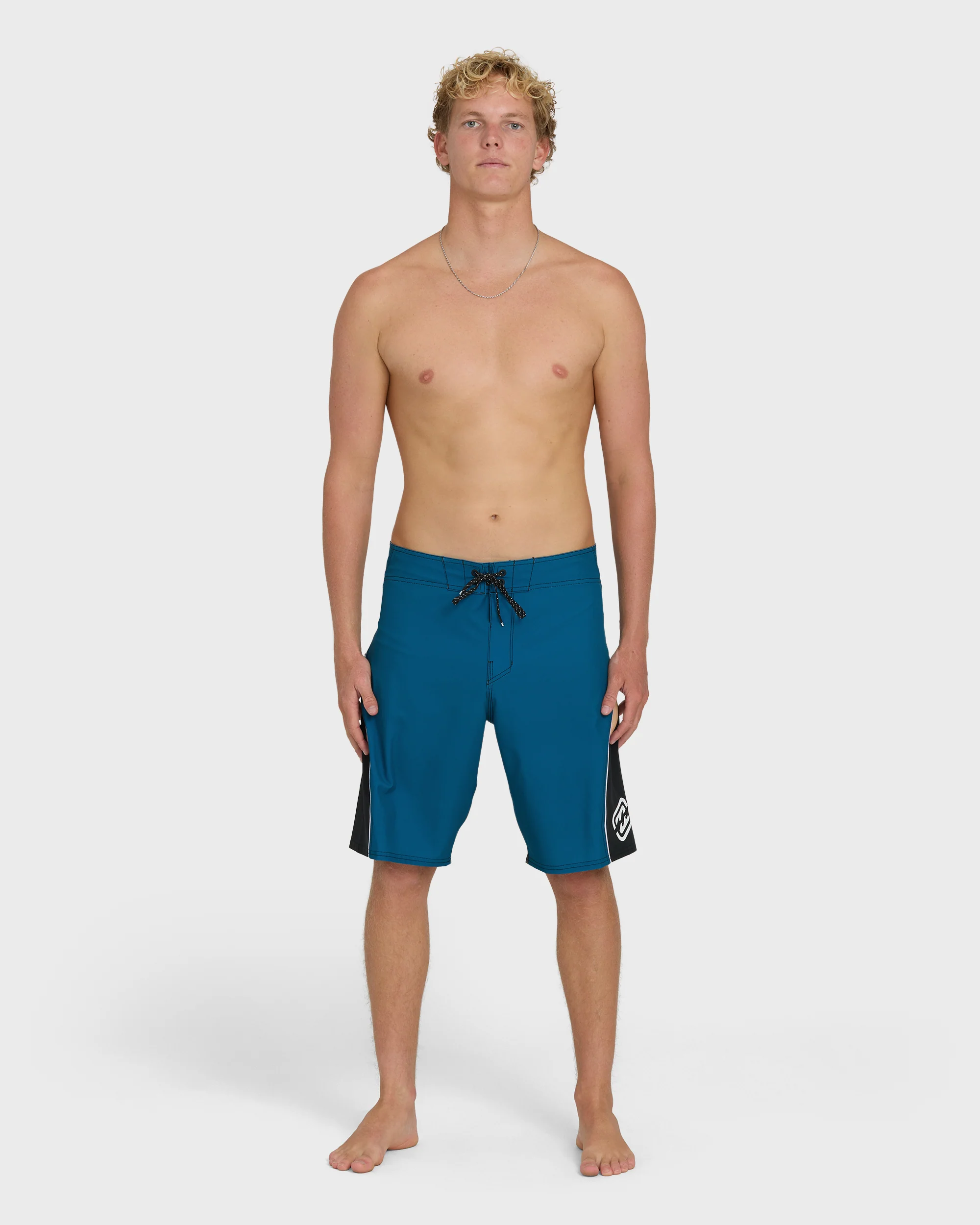 Straddie Pro 20" Boardshorts - Tropical Teal - Image 4