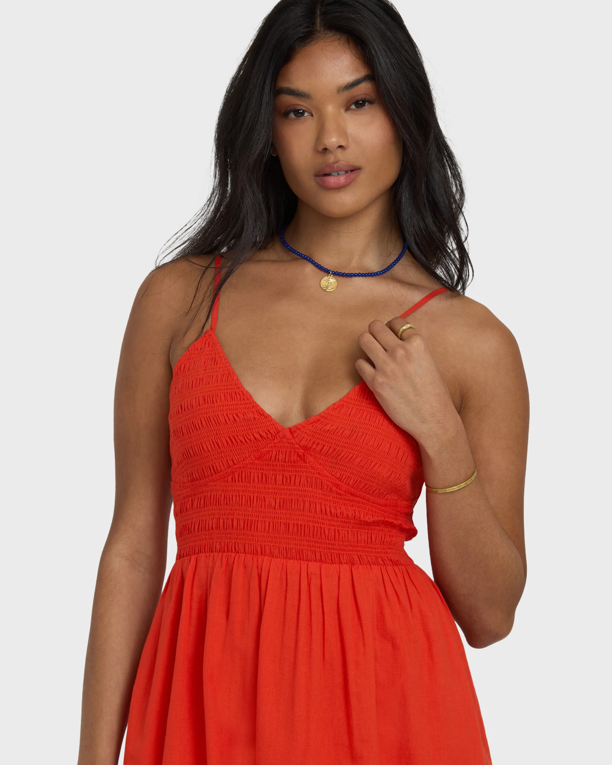 Such A Trip Midi Dress - Red Aloha - Image 5