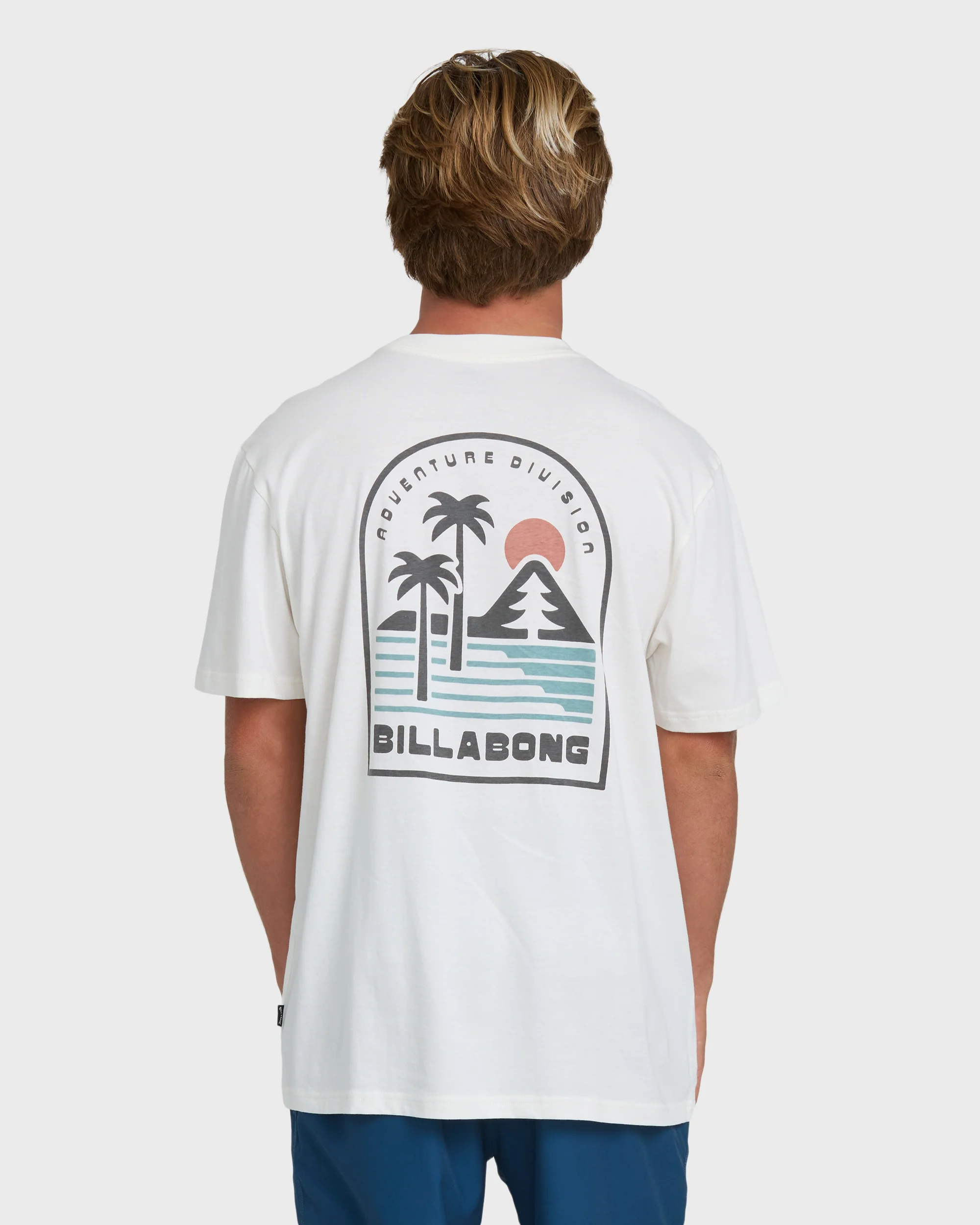 A/Div Sun Down Premium Short Sleeve Knit T-Shirt - Off White - Image 2