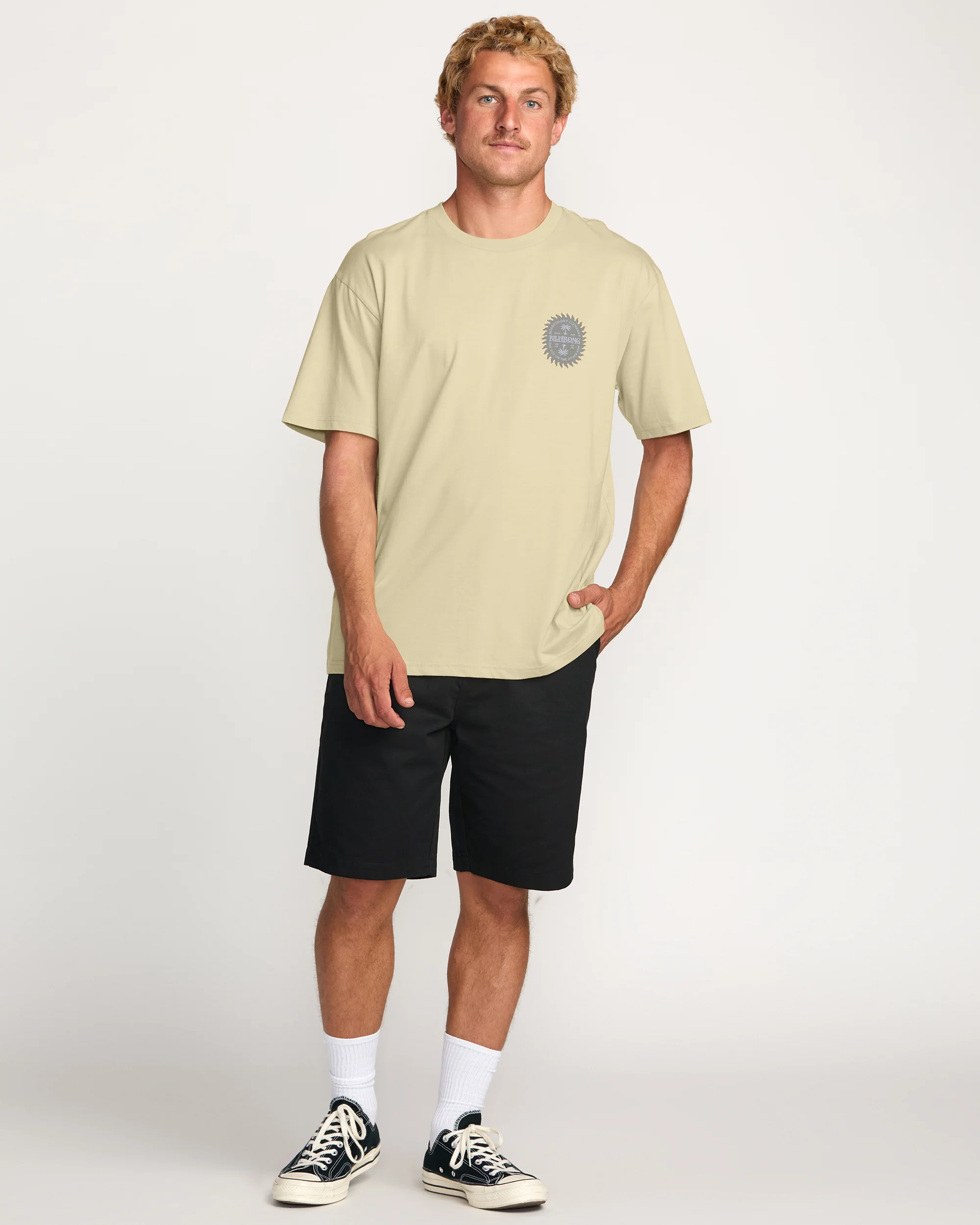 Sun Rays Regular Tee - Desert - Image 5
