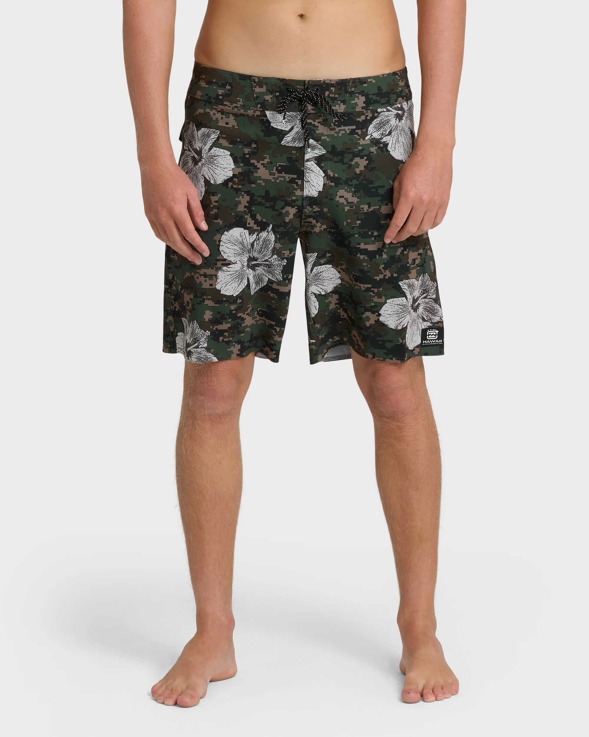 Sundays Hi Pro 19" Boardshorts - Camo Floral - Camo Floral - Image 3