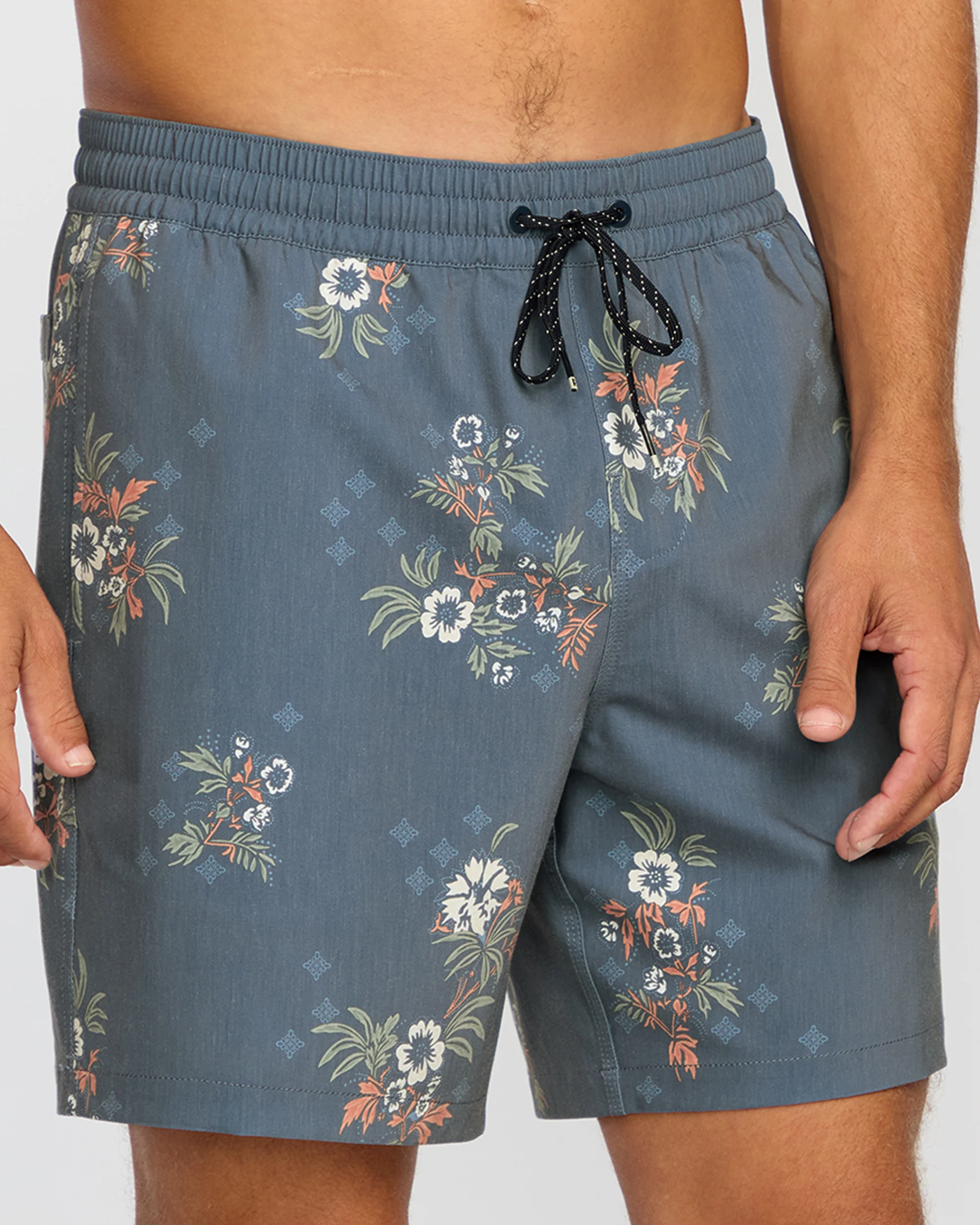 Sundays Laybacks 17" Trunks - Steel Blue - Image 7
