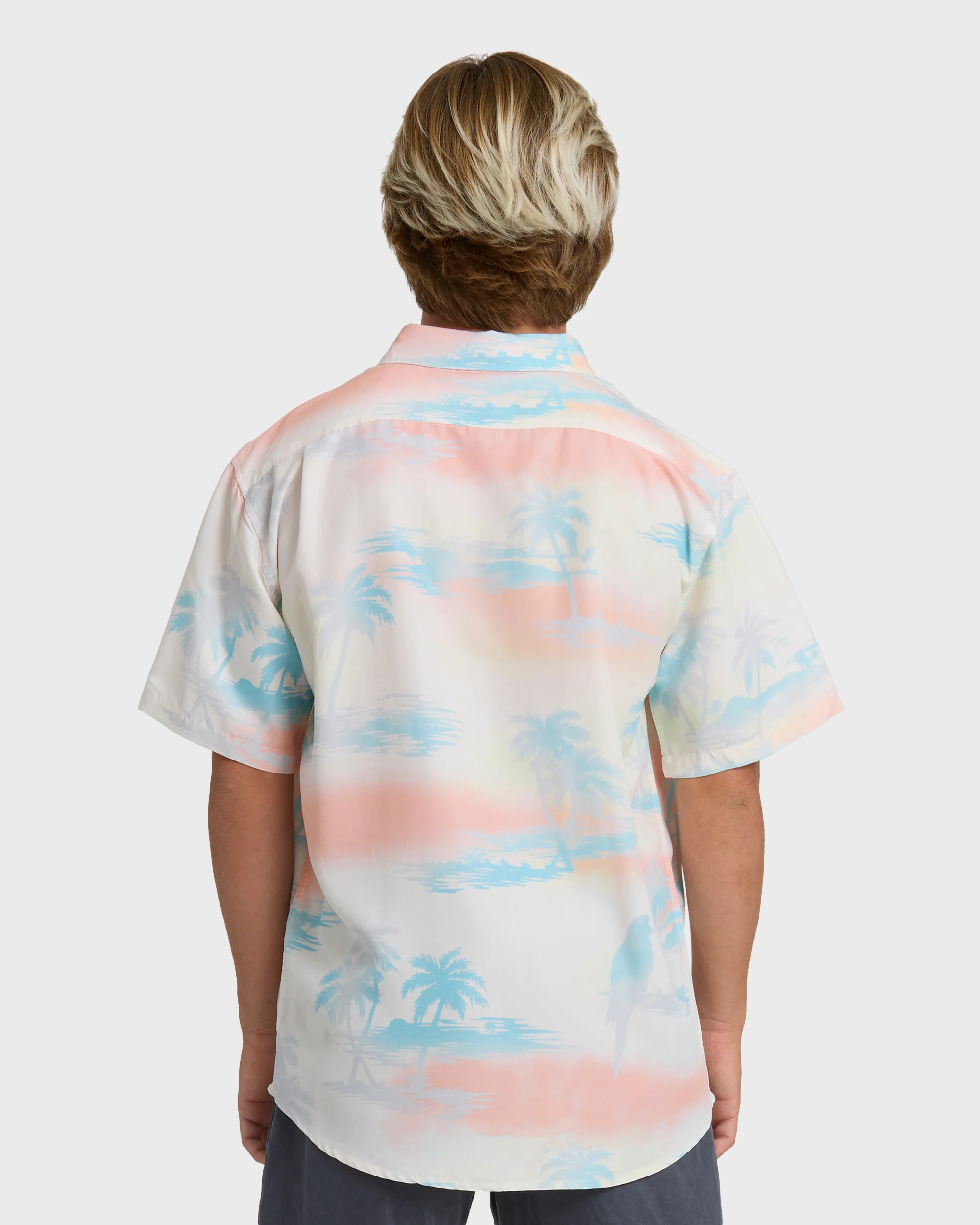 Sundays Lounge Short Sleeve Shirt - Off White - Image 2