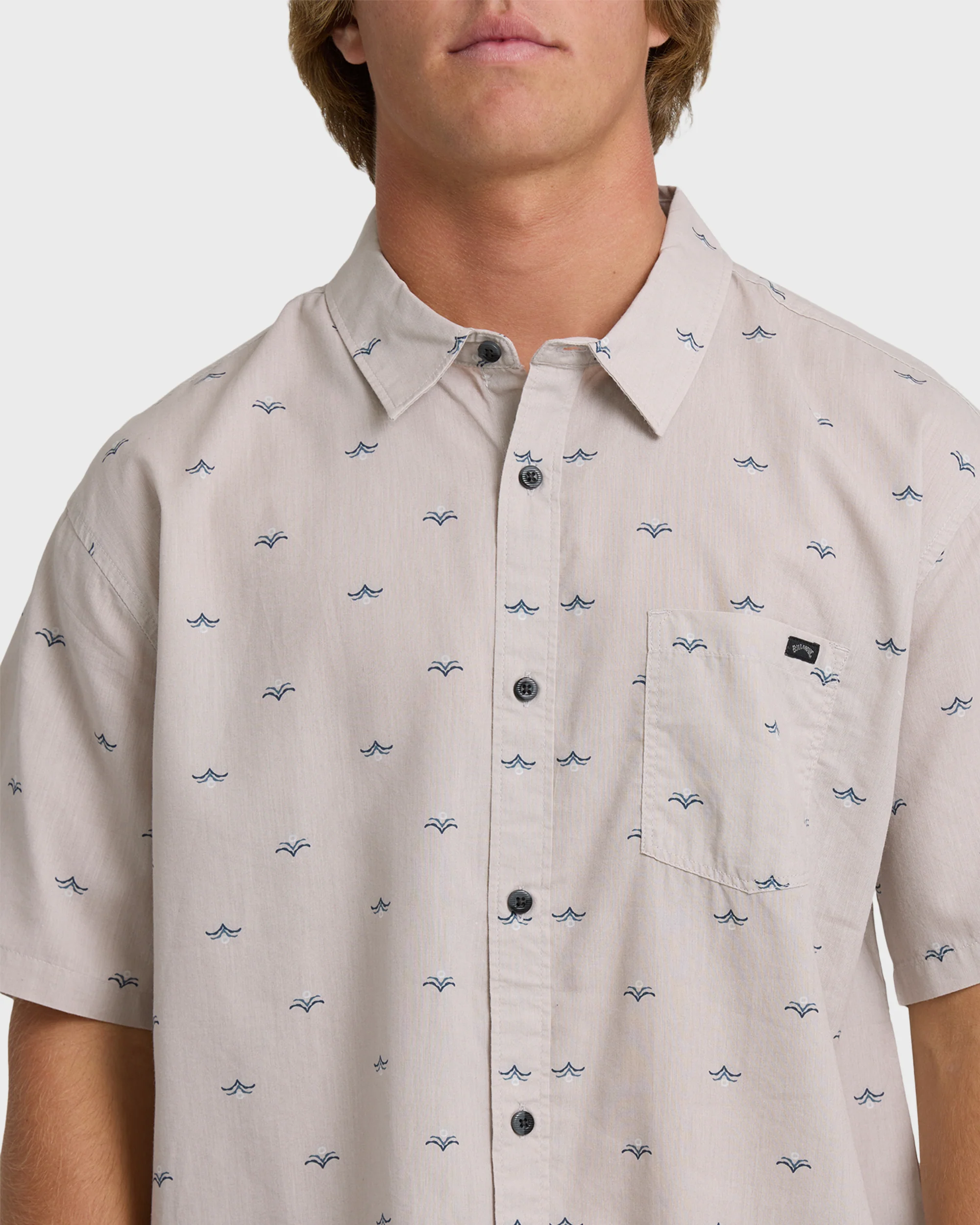 Sundays Mini Short Sleeve Shirt - Ash Rose - Image 5