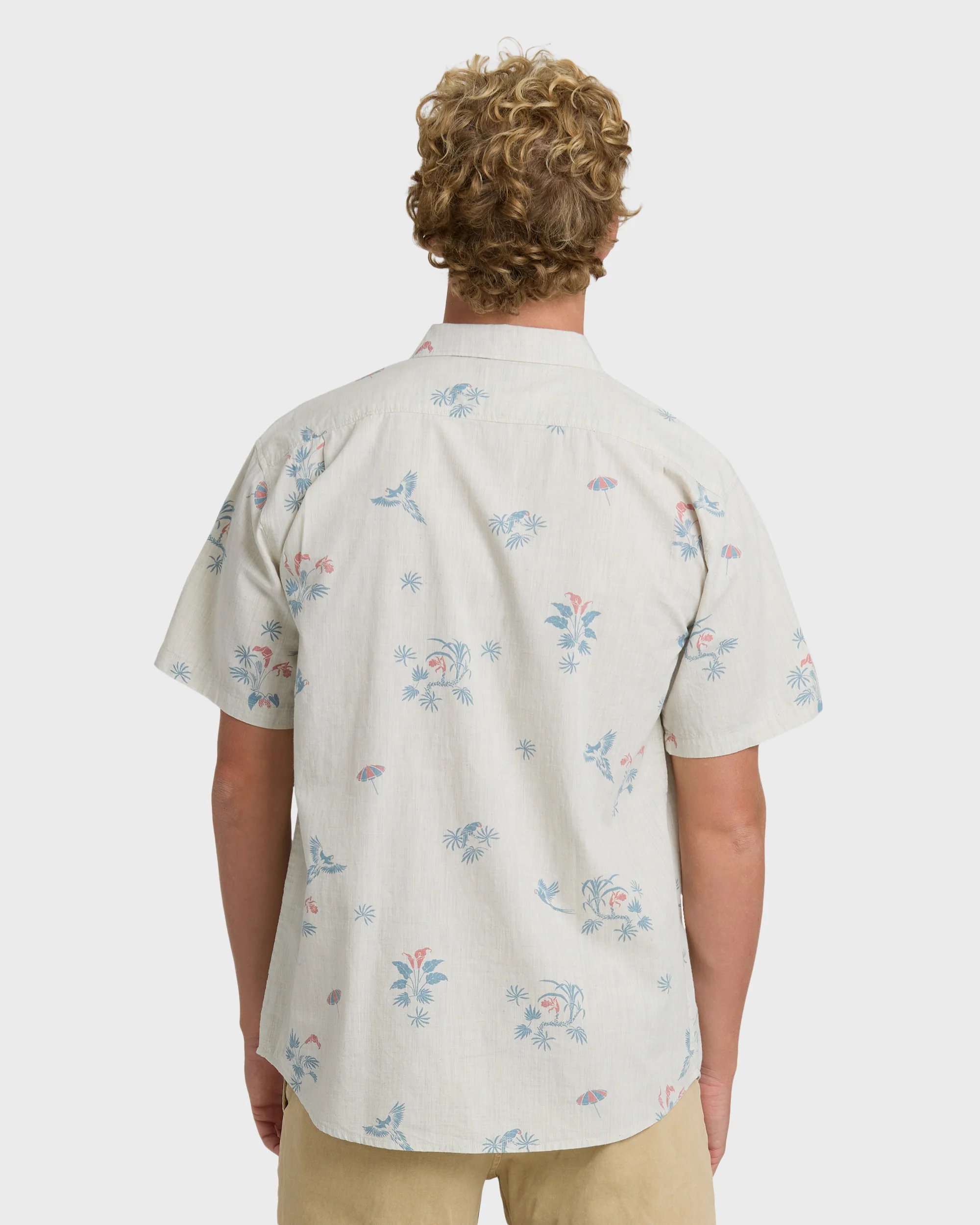 Sundays Mini Short Sleeve Shirt - Stone - Image 2