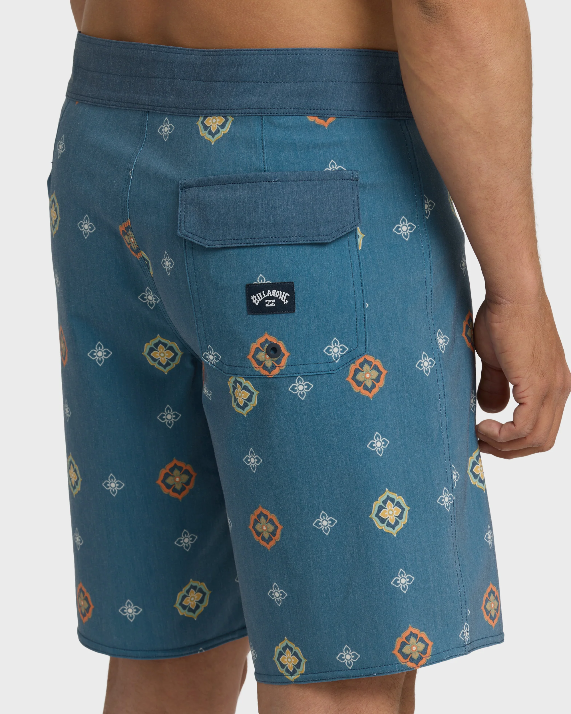 Sundays Pro 19" Boardshorts - Real Teal Multi - Real Teal - Image 6