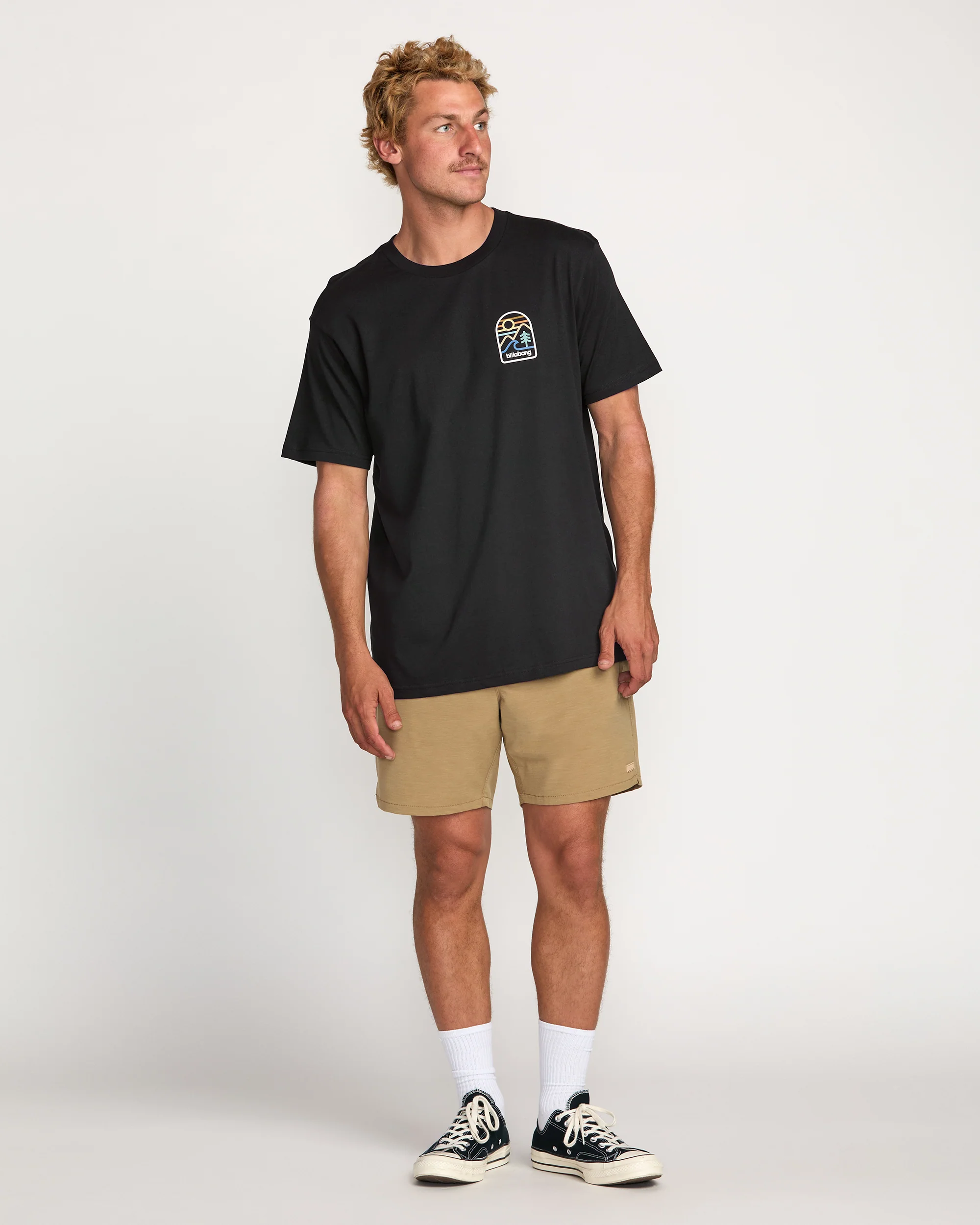 Sundown A/Div Tee - Black - Image 6