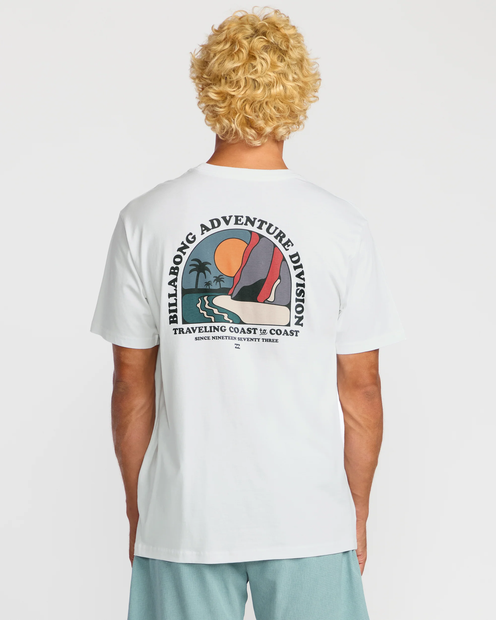 Sundown A/Div Short Sleeve T-Shirt - White - Image 3