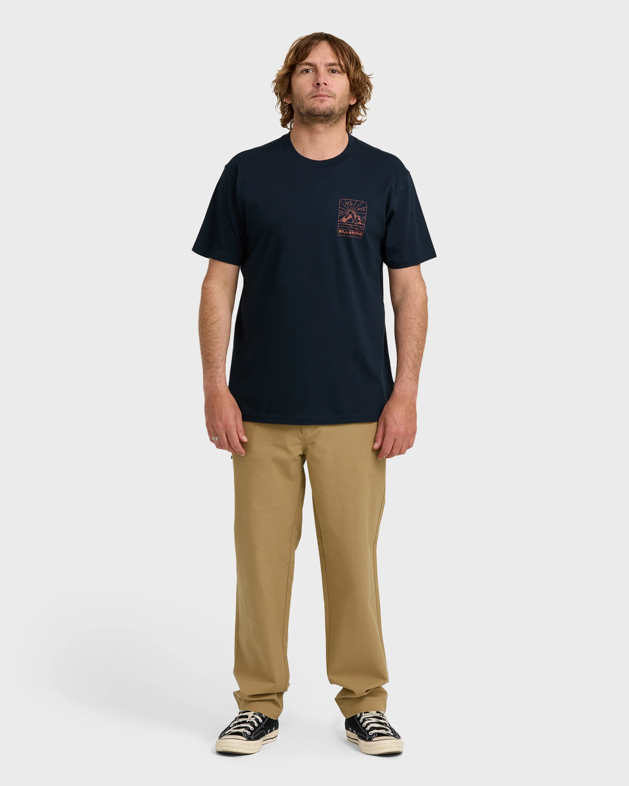 A/Div Sundown Short Sleeve T-Shirt - Navy - Image 3