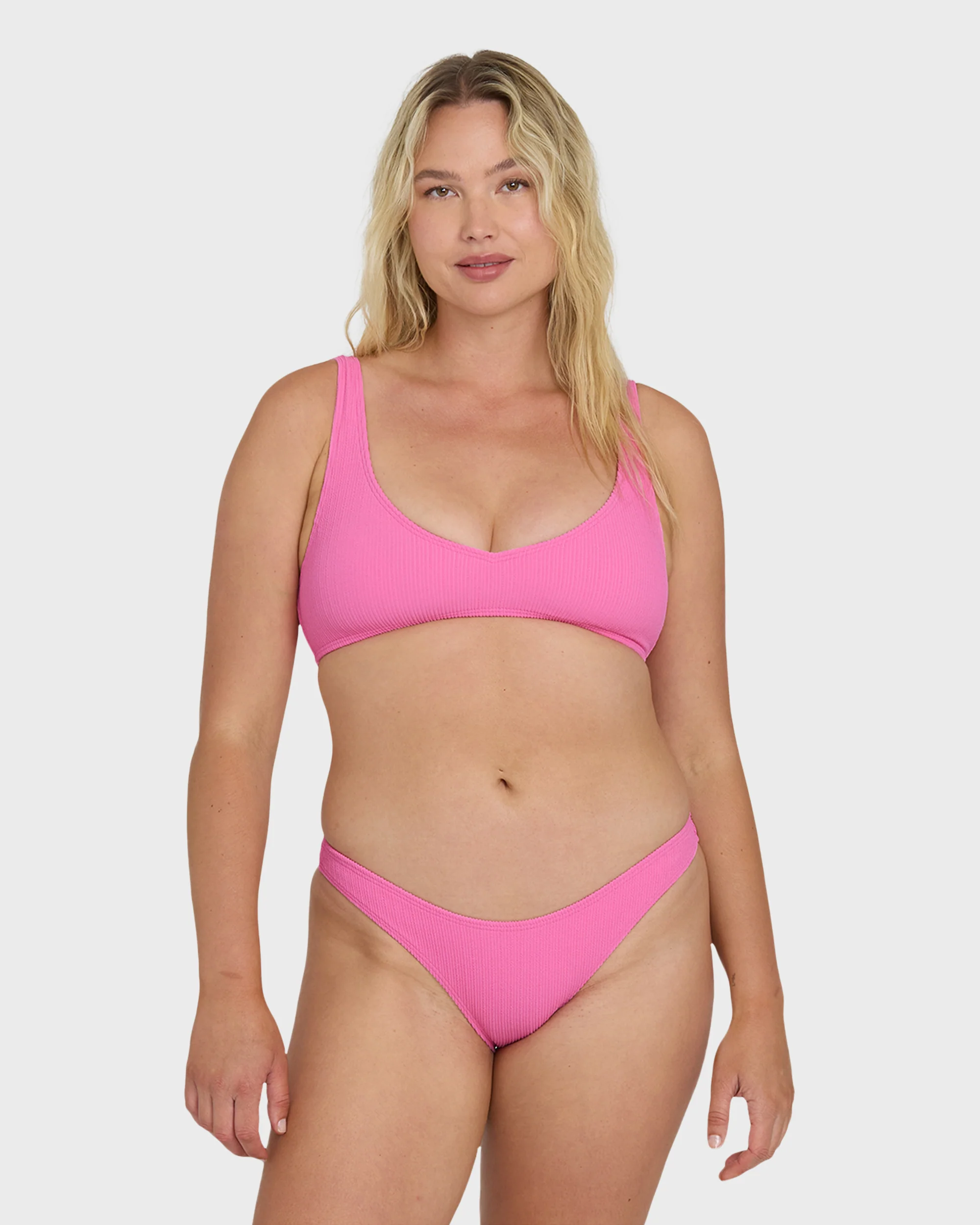 Sunrays Hike Medium Bikini Bottom - Guava - Image 8