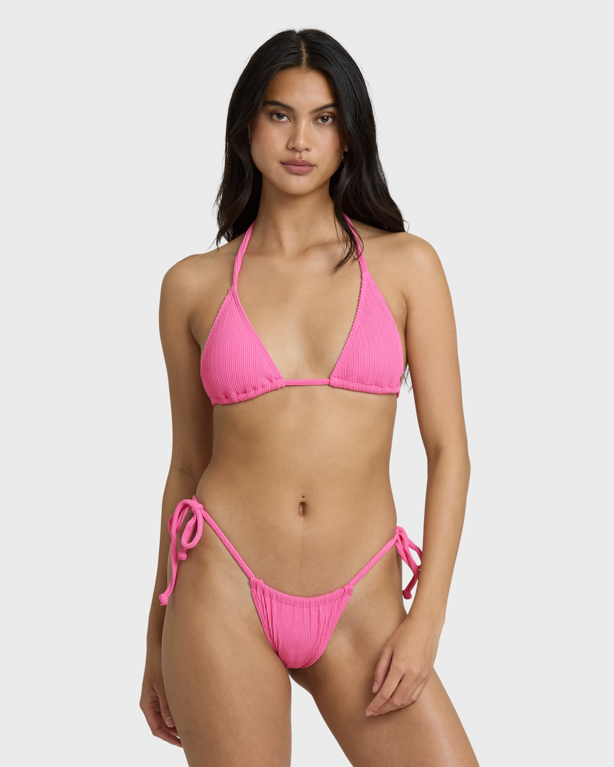 Sunrays Remi Triangle Bikini Top - Guava - Image 3