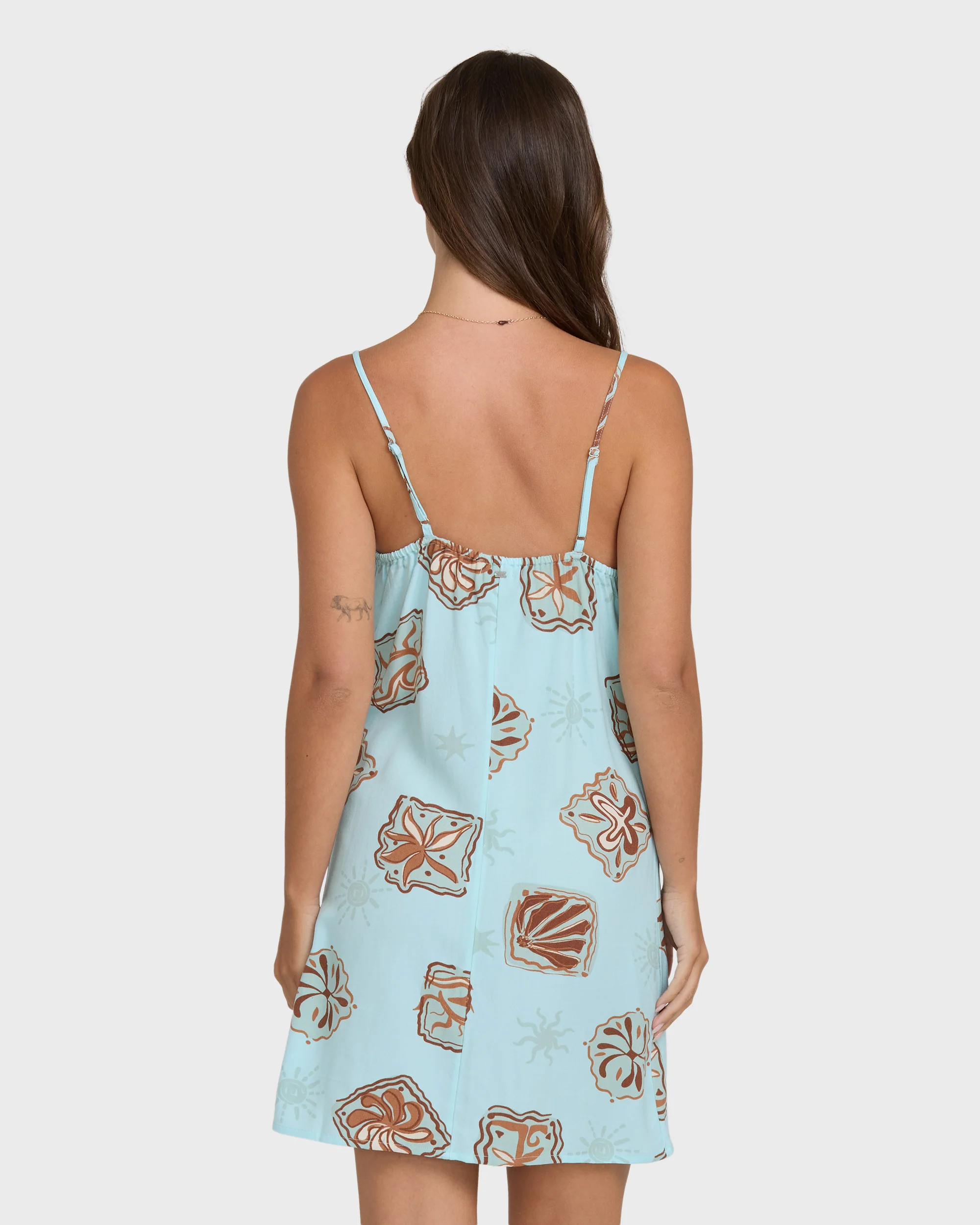 Tidal Crush Mini Dress - Clearwater - Image 2