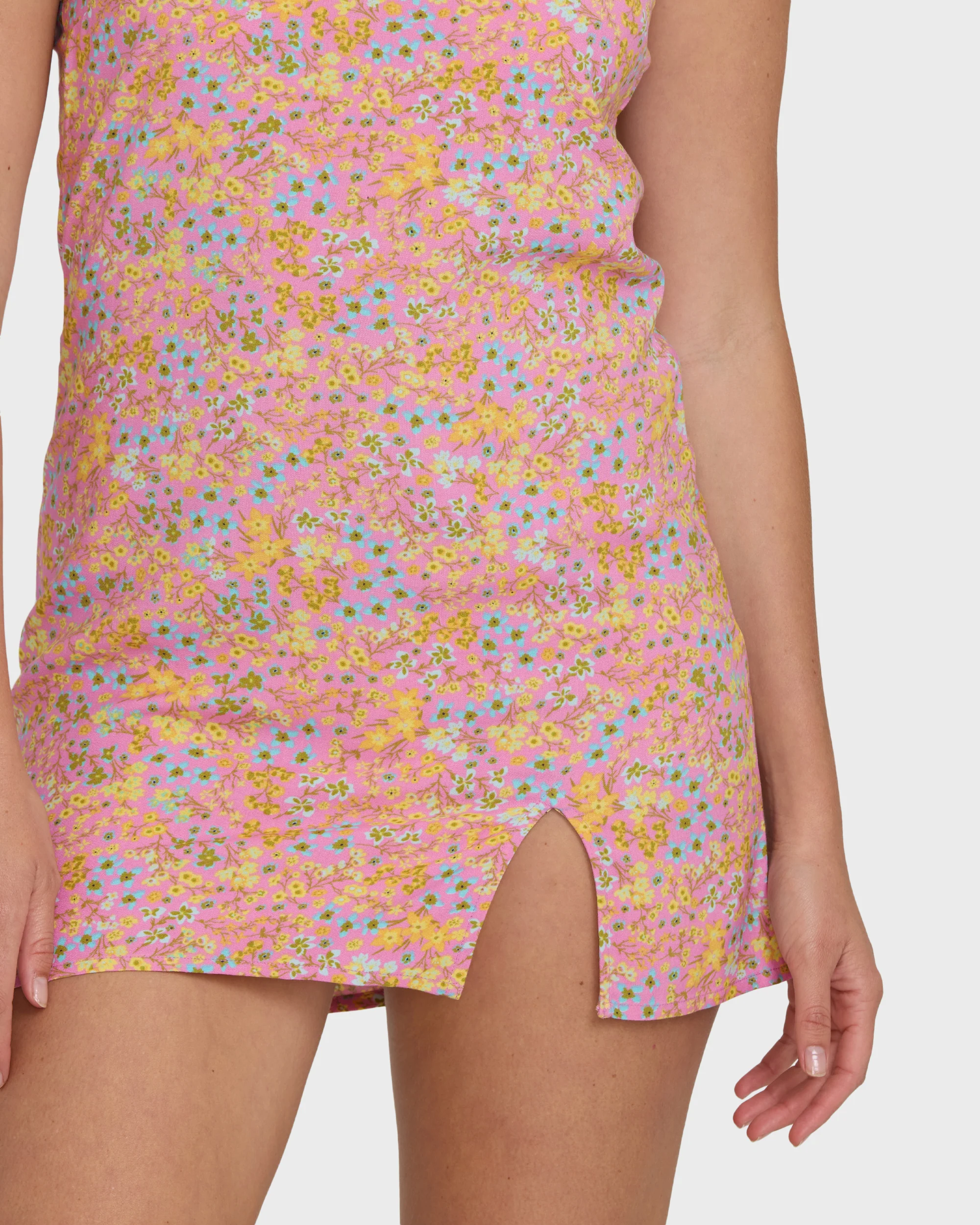 Tidal Crush Mini Dress - Party Pink - Image 5